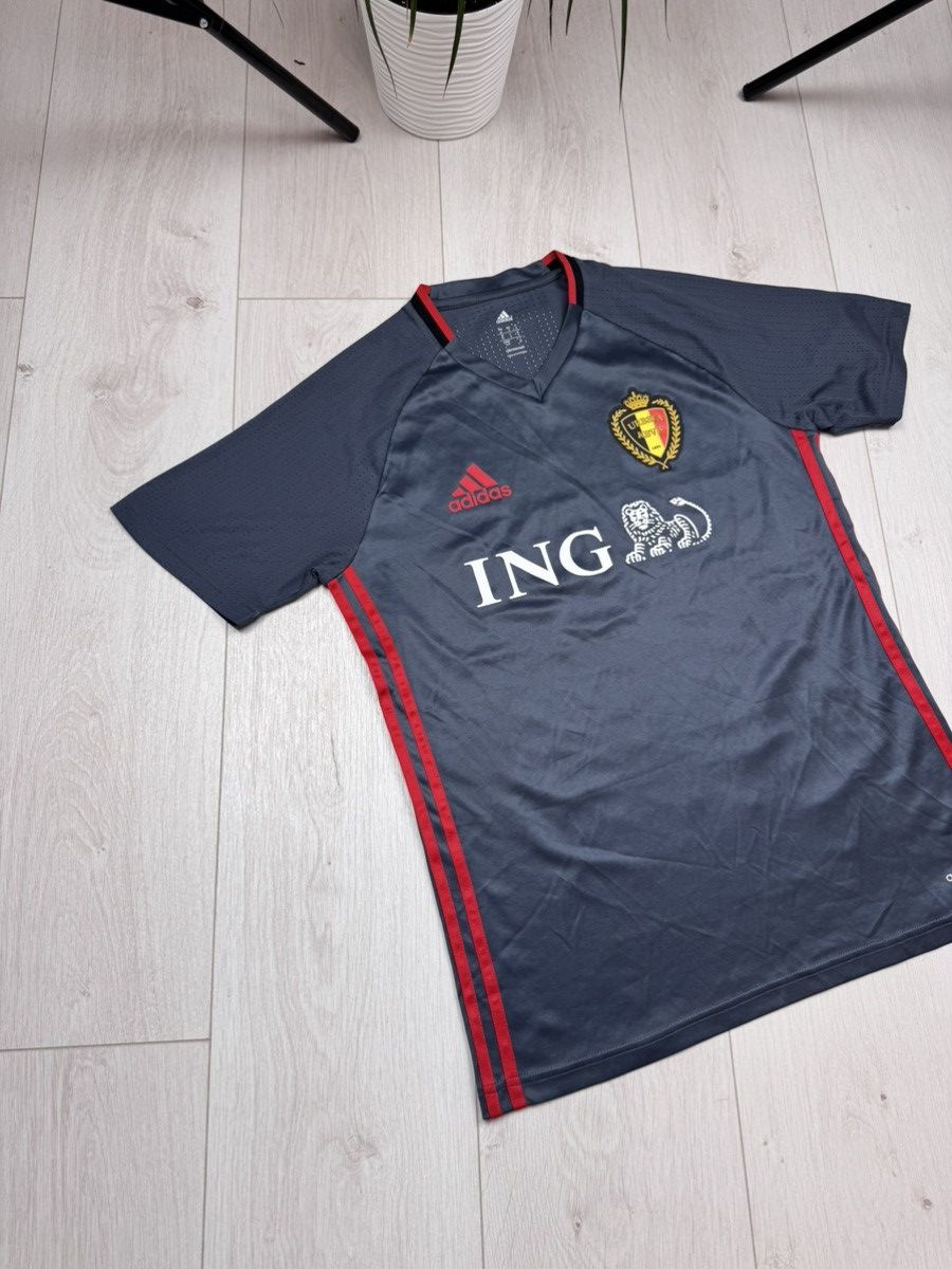 Adidas 2016/2017 Belgium Adidas Training Soccer Jersey Size US S / EU 44-46 / 1 - 2 Thumbnail