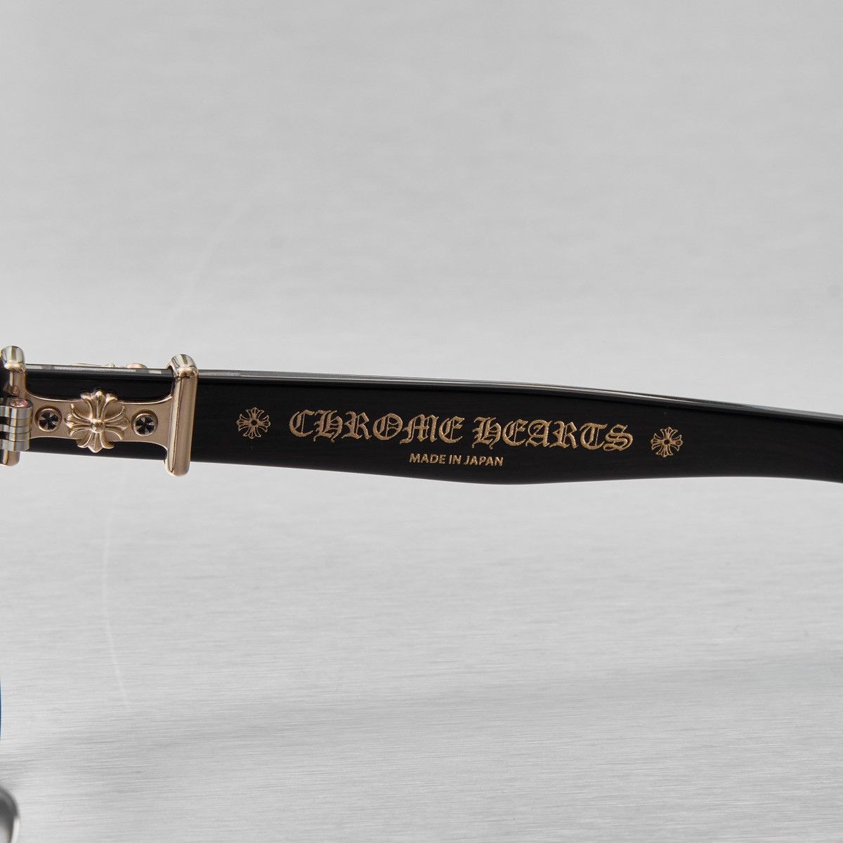 Chrome Hearts CHROME HEARTS VAGILLIONAIRE II BK -18KGP DIAMOND BOY GLASSES Size ONE SIZE - 4 Thumbnail
