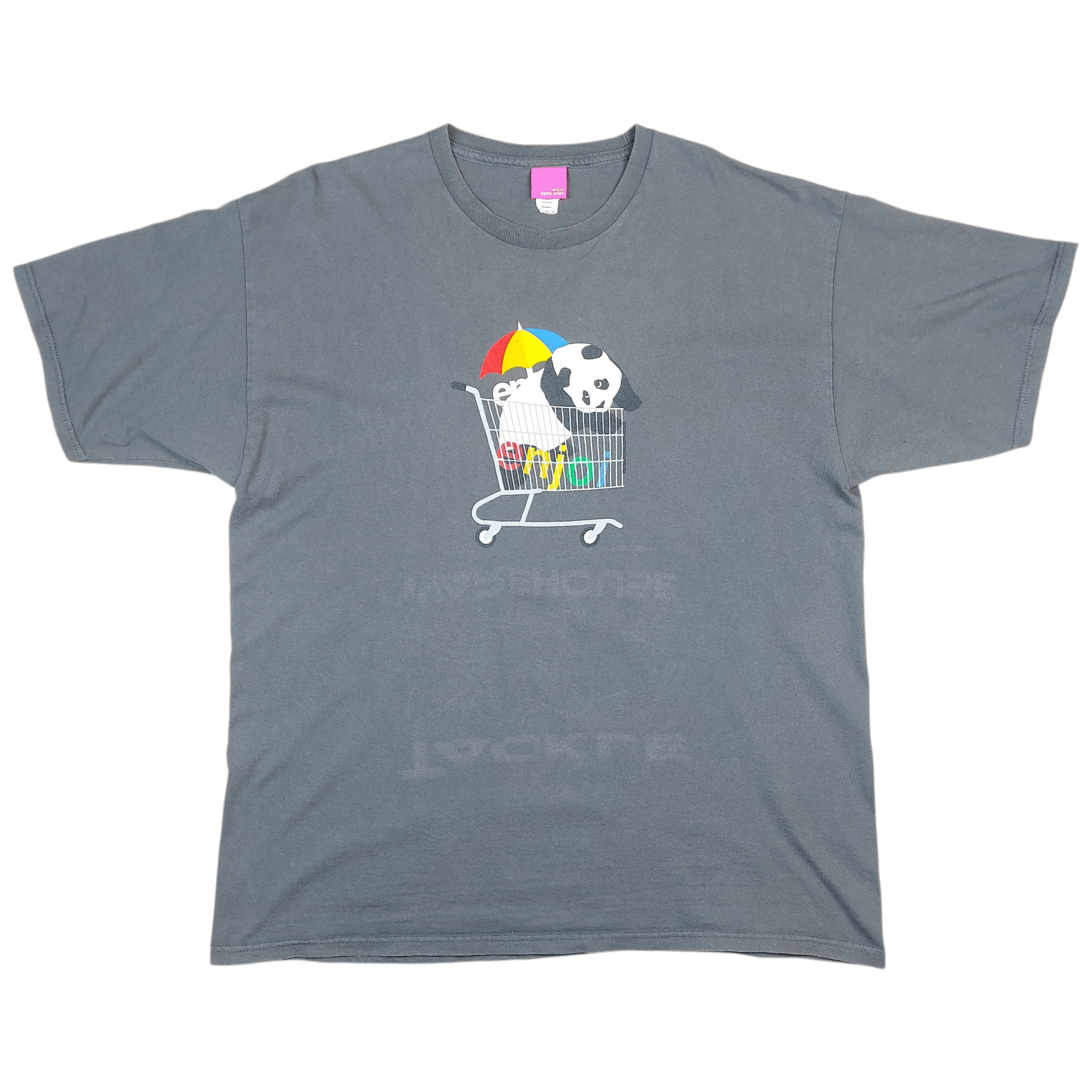 Enjoi Vintage Y2K ENJOI Skateboards Skate Panda OG TEE Size US XL / EU 56 / 4 - 1 Thumbnail