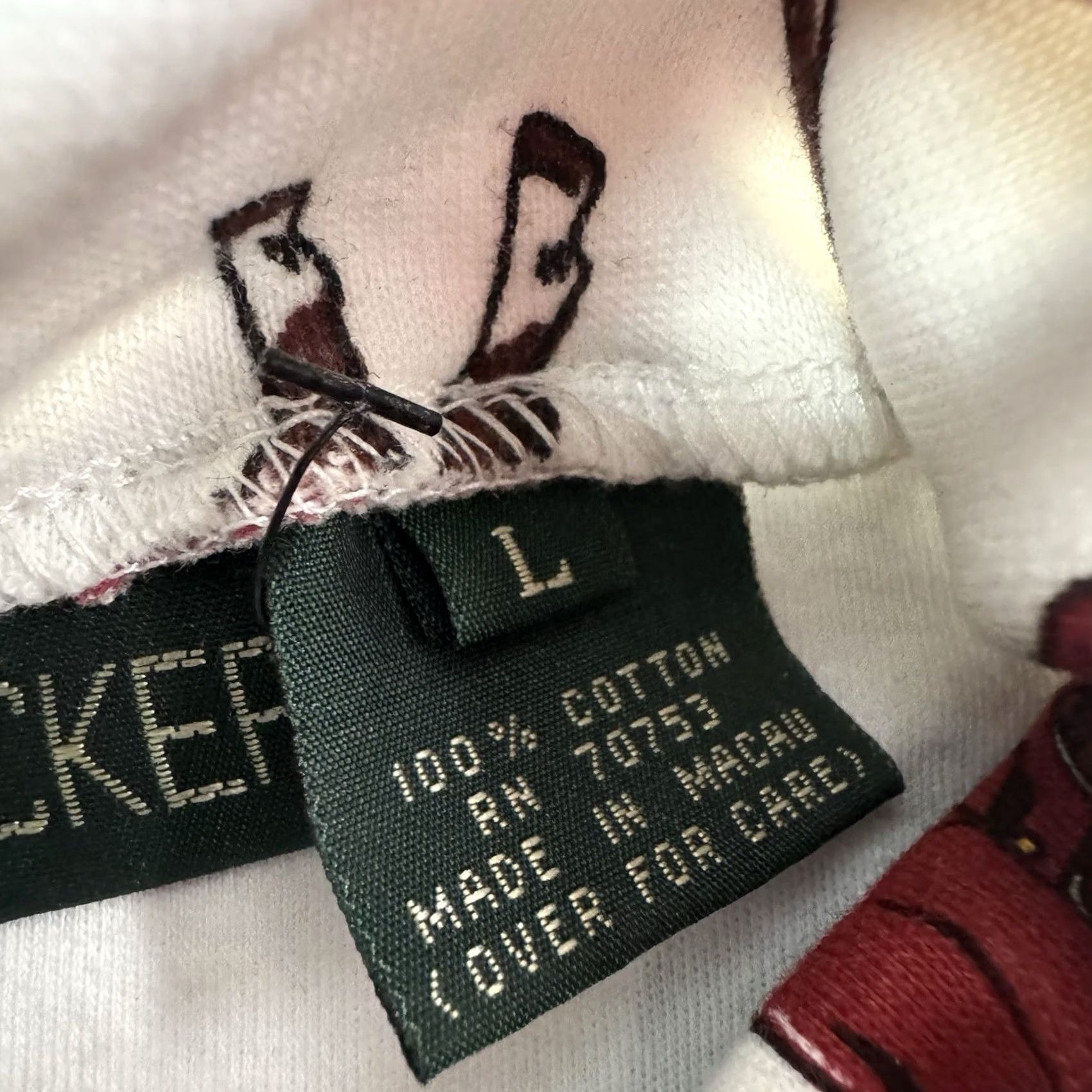 Vintage VINTAGE Bushwacker Equestrian Long Sleeve Turtleneck Womens L White Cotton Shirts Womens Medium? Size L / US 10 / IT 46 - 3 Thumbnail