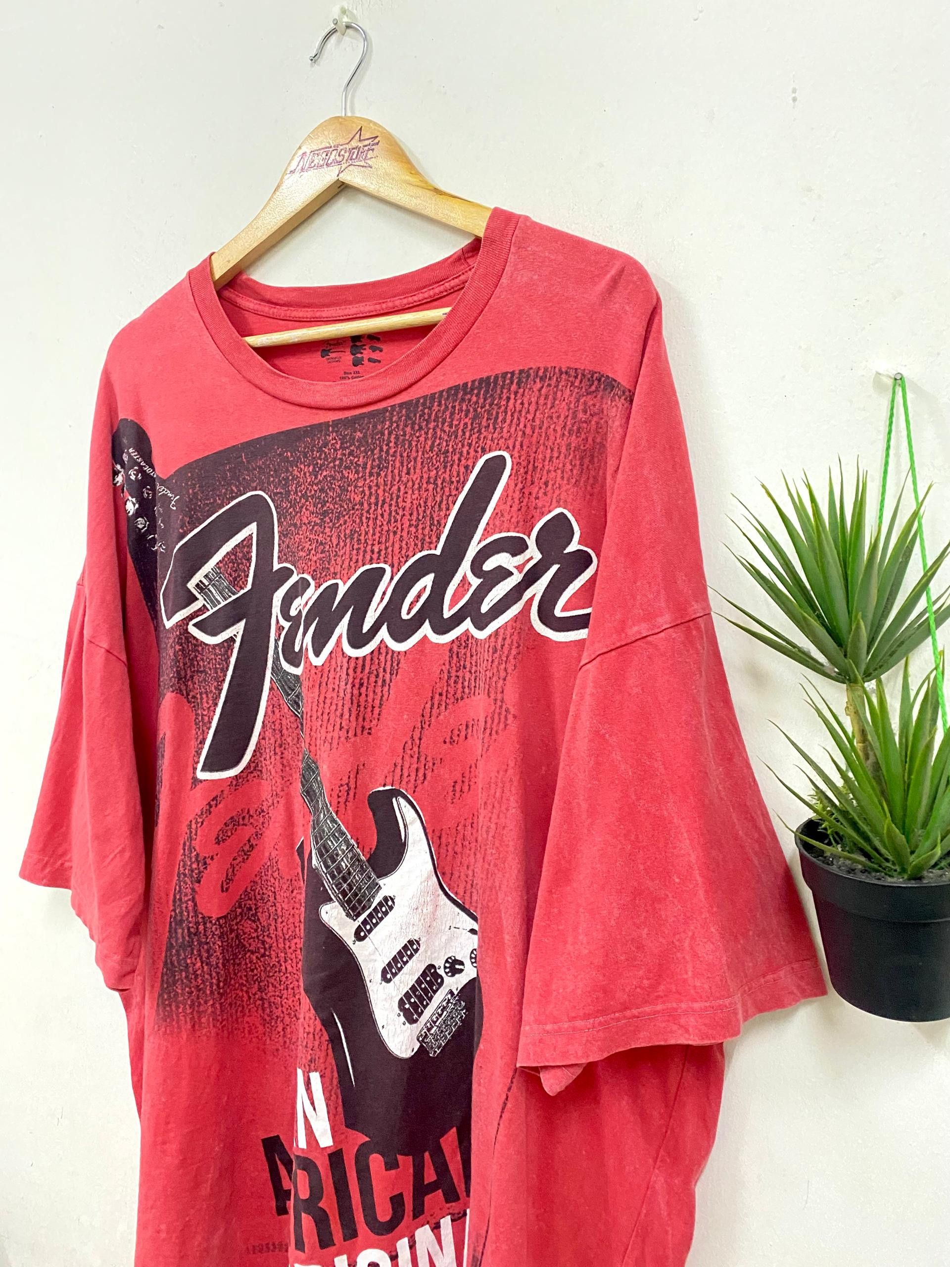 Fender Vintage FENDER guitar all over print t shirt Size US XXL / EU 58 / 5 - 2 Thumbnail