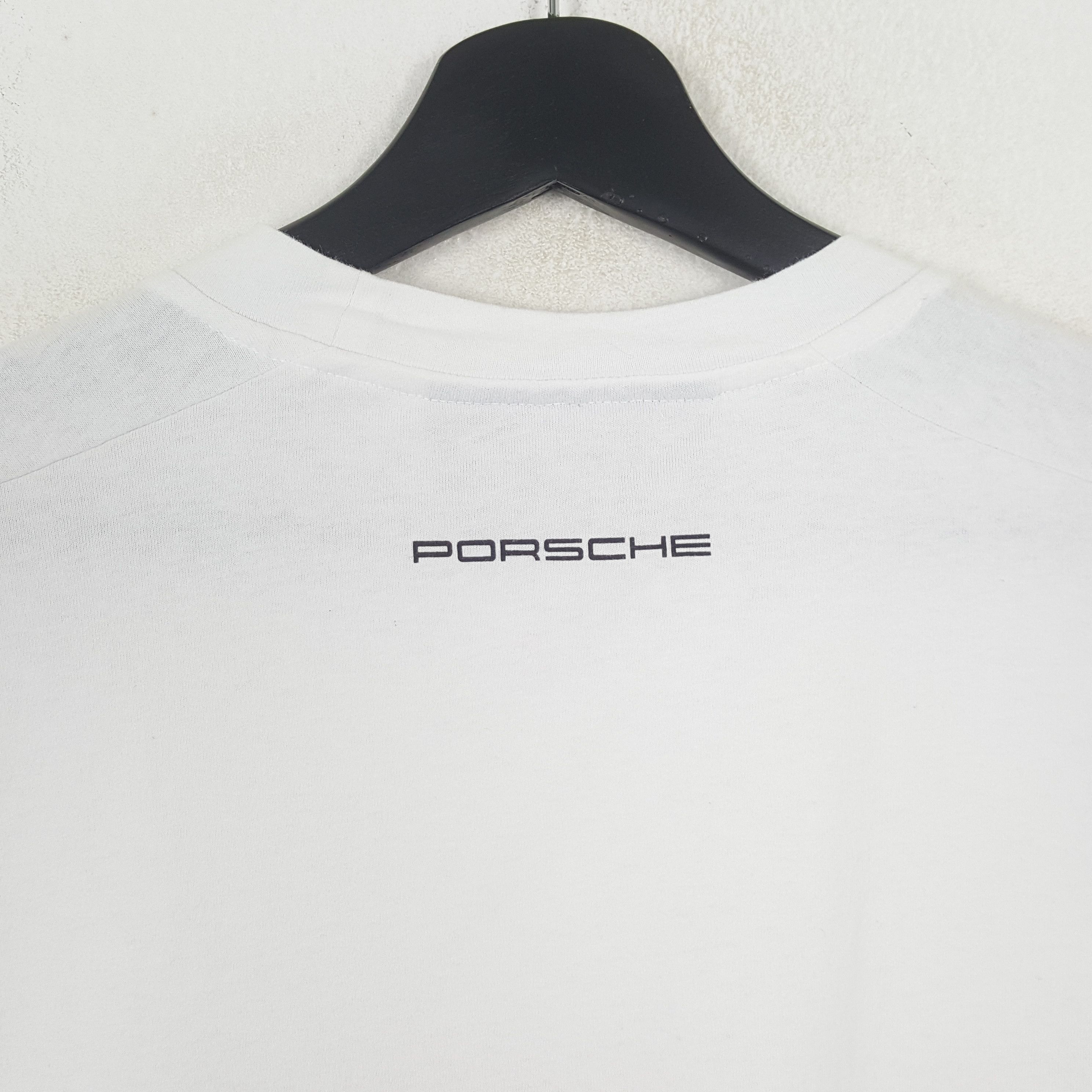 Porsche Design × Vintage PORCHE L'art Automobile Motorsports Tshirt C276N69 Size US L / EU 52-54 / 3 - 4 Thumbnail
