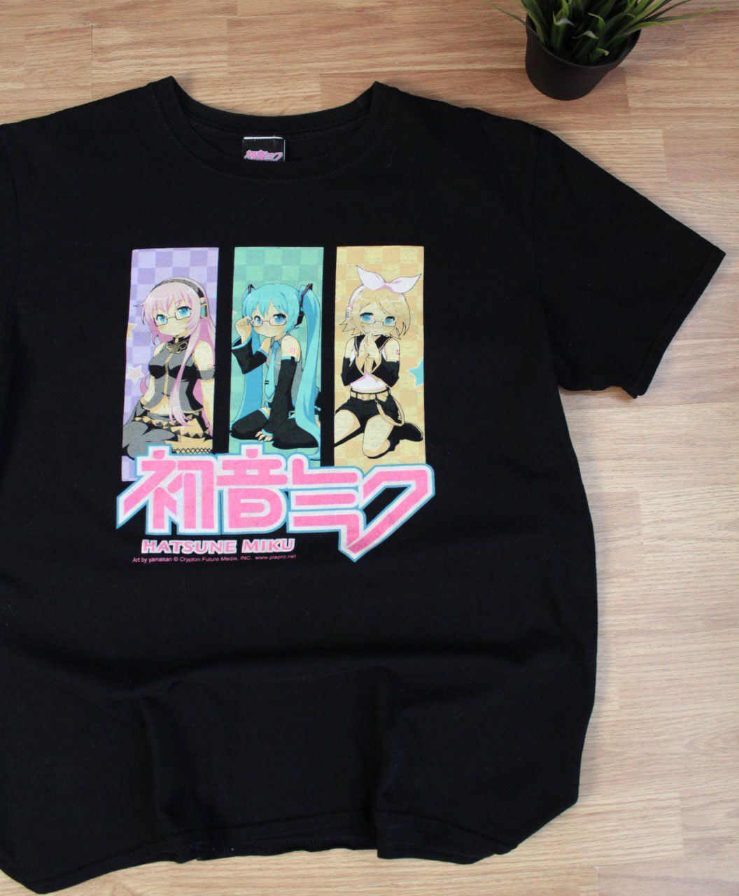 Anime 🔥 Hatsune Miku Y2K Anime Japan T Shirt Yamasan Size US L / EU 52-54 / 3 - 2 Thumbnail