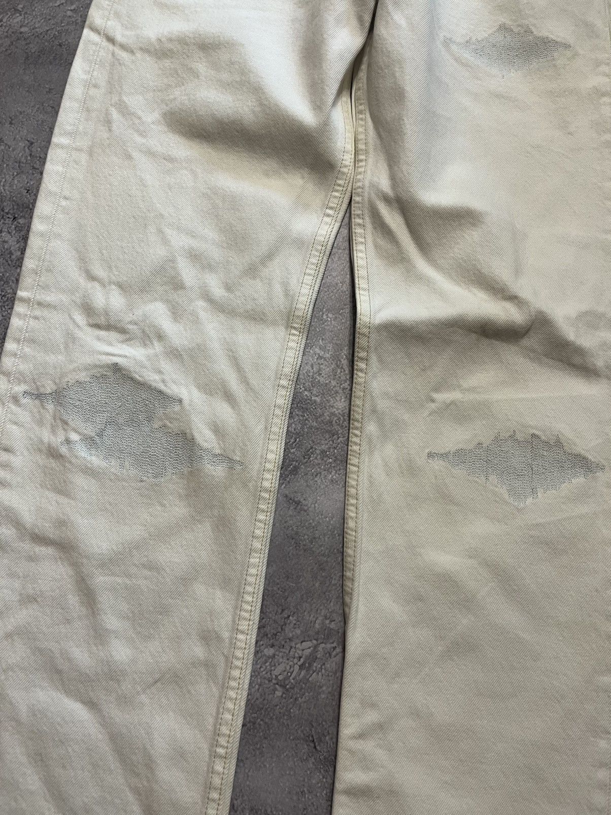 Levi's Vintage Reworked Levi’s 501 denim jeans Size US 32 / EU 48 - 4 Thumbnail