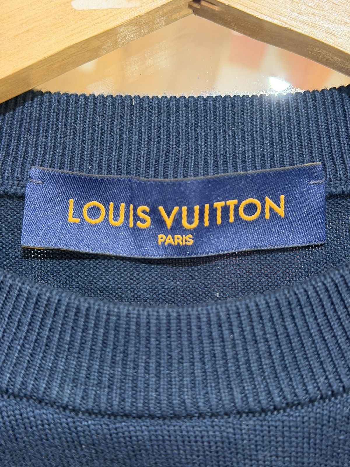 Louis Vuitton Louis Vuitton x Nigo Intarsia Heart Tee - Navy Size US XXL / EU 58 / 5 - 4 Thumbnail