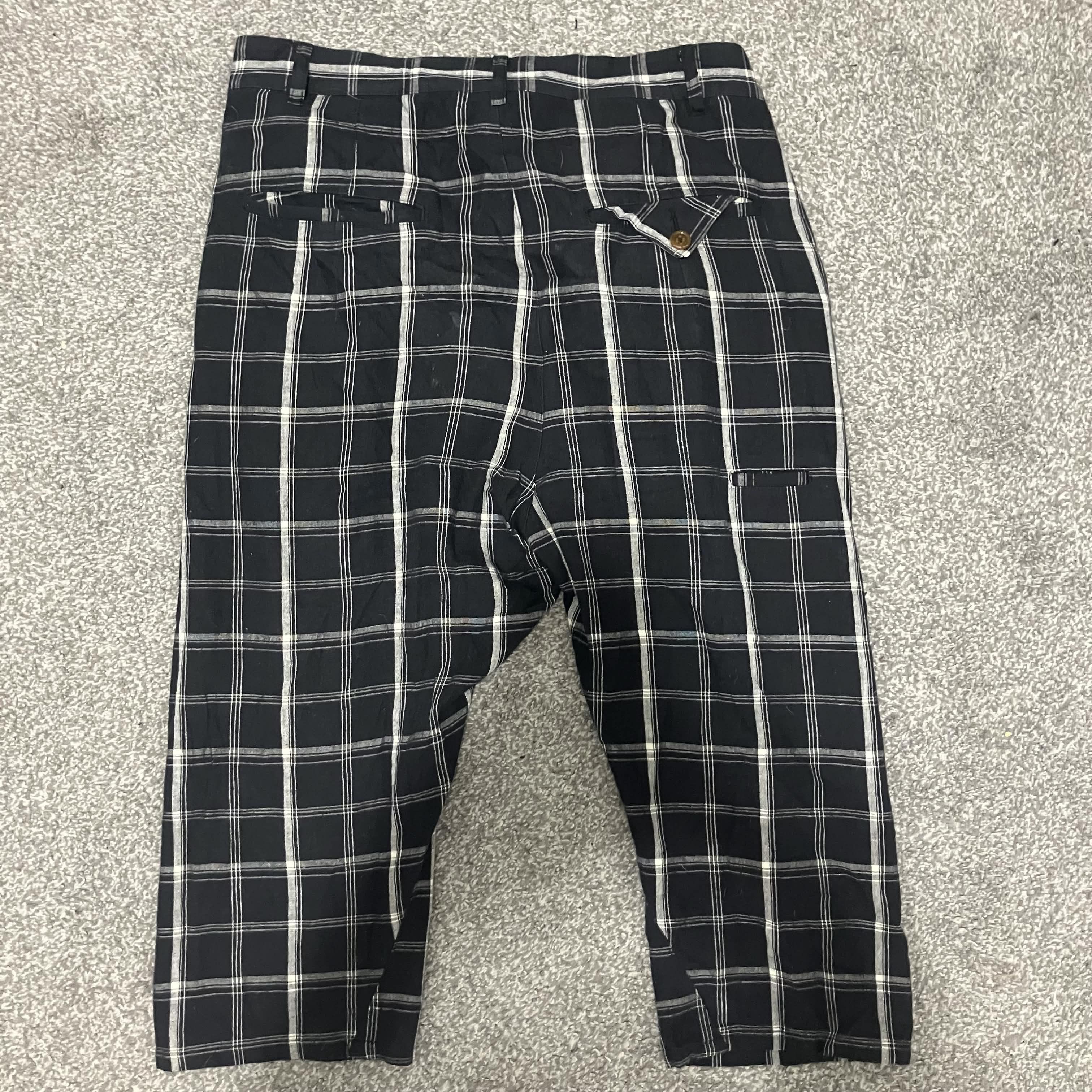 Vivienne Westwood RARE Viviene Westwood Plaid Button Capris Size US 28 / EU 44 - 2 Thumbnail