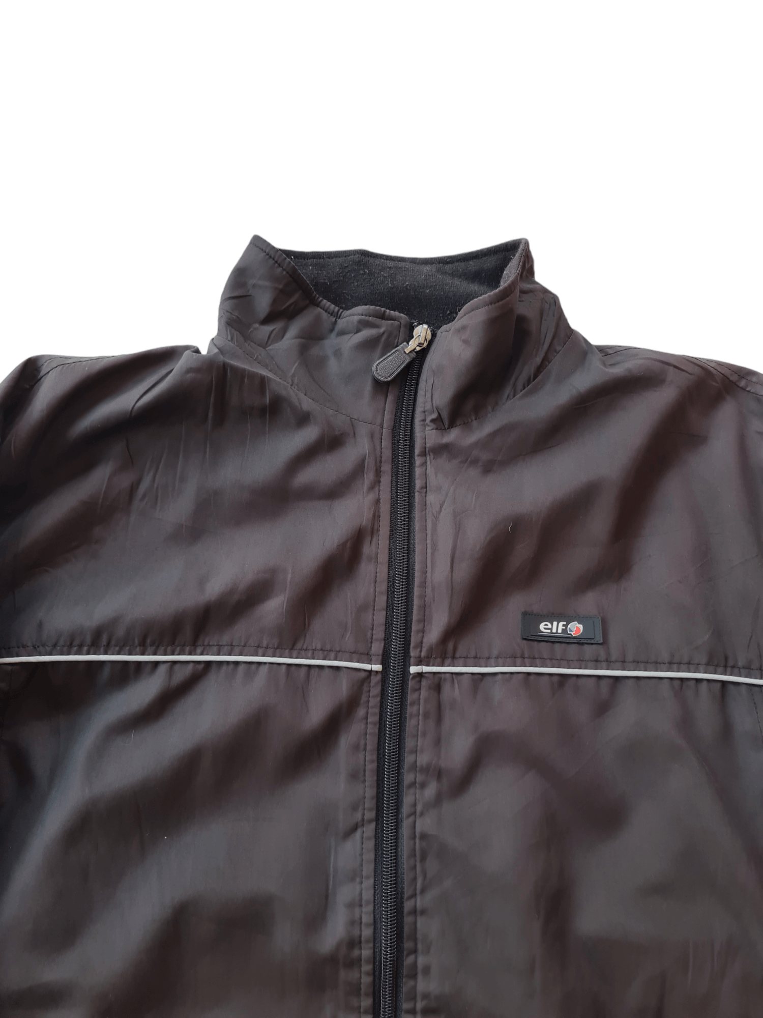 Vintage Vintage ELF Racing Light Jacket Black Size US M / EU 48-50 / 2 - 3 Thumbnail