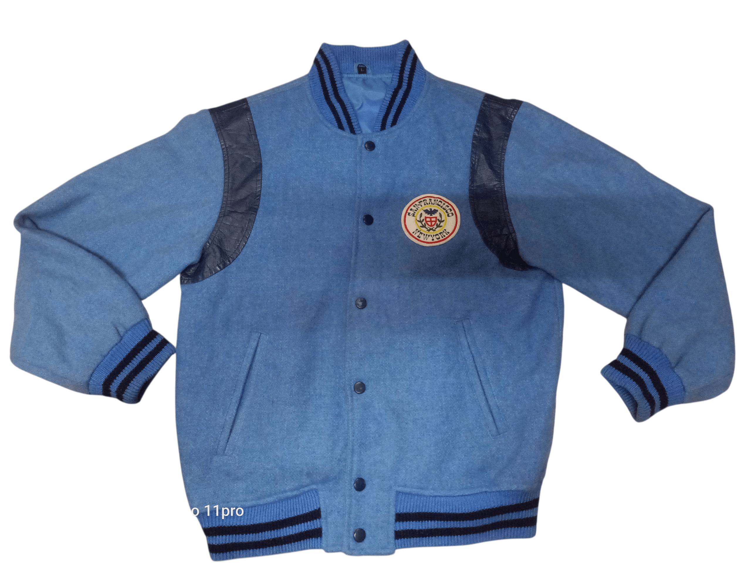 Japanese Brand 🌟Vintage 70s Sanfransico Varsity Jacket Men 🌟 Size US L / EU 52-54 / 3 - 3 Thumbnail
