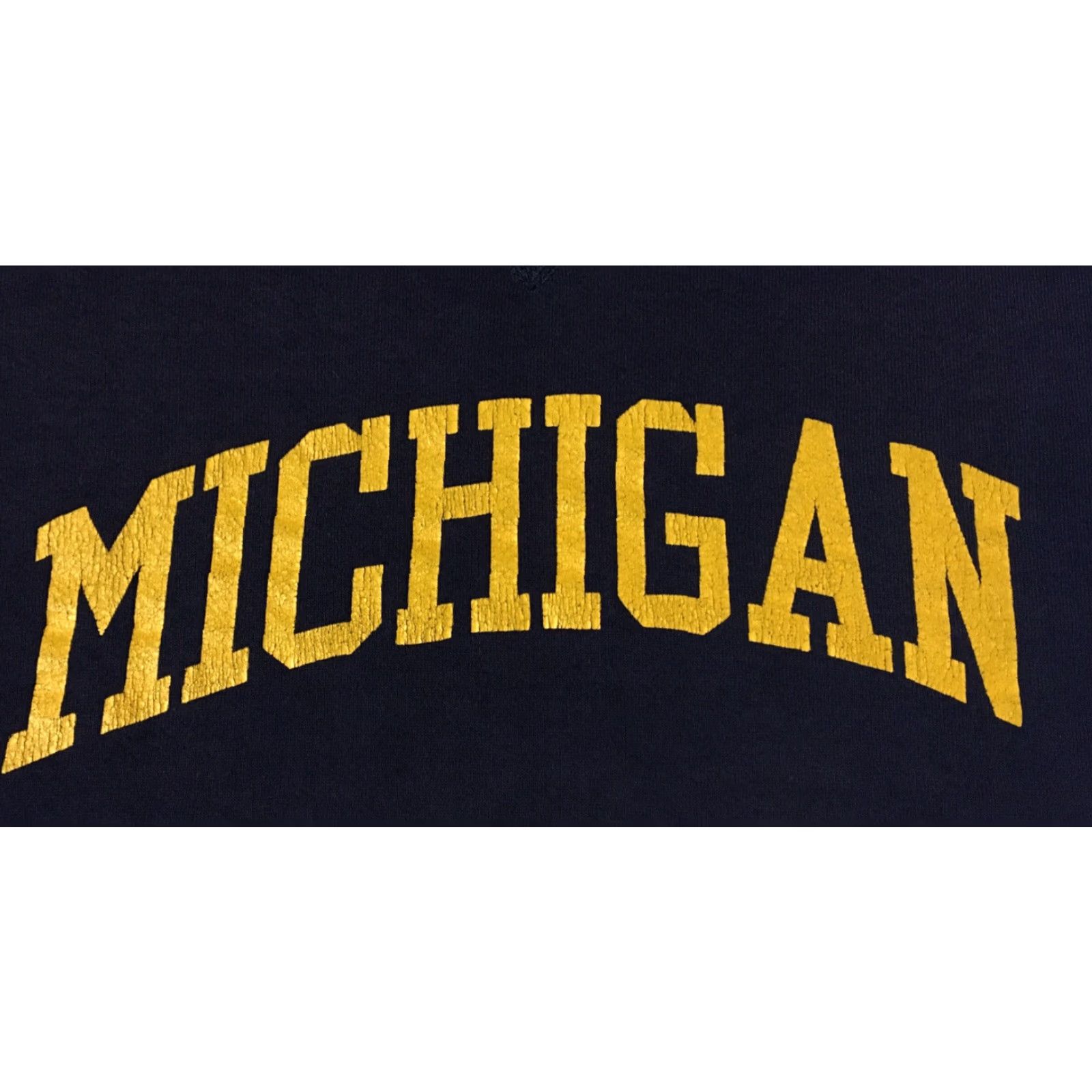 Russell Athletic Vtg 90s Russell Michigan University Faded Spellout Sweatshirt M Track Grunge PE Size US M / EU 48-50 / 2 - 3 Thumbnail
