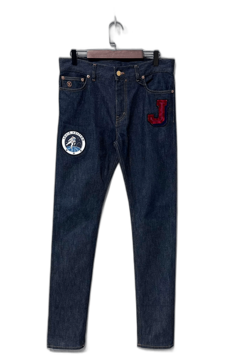 Louis Vuitton Custom Logo Denim Pants by Louis Vuitton-yf Size US 30 / EU 46 - 1 Thumbnail