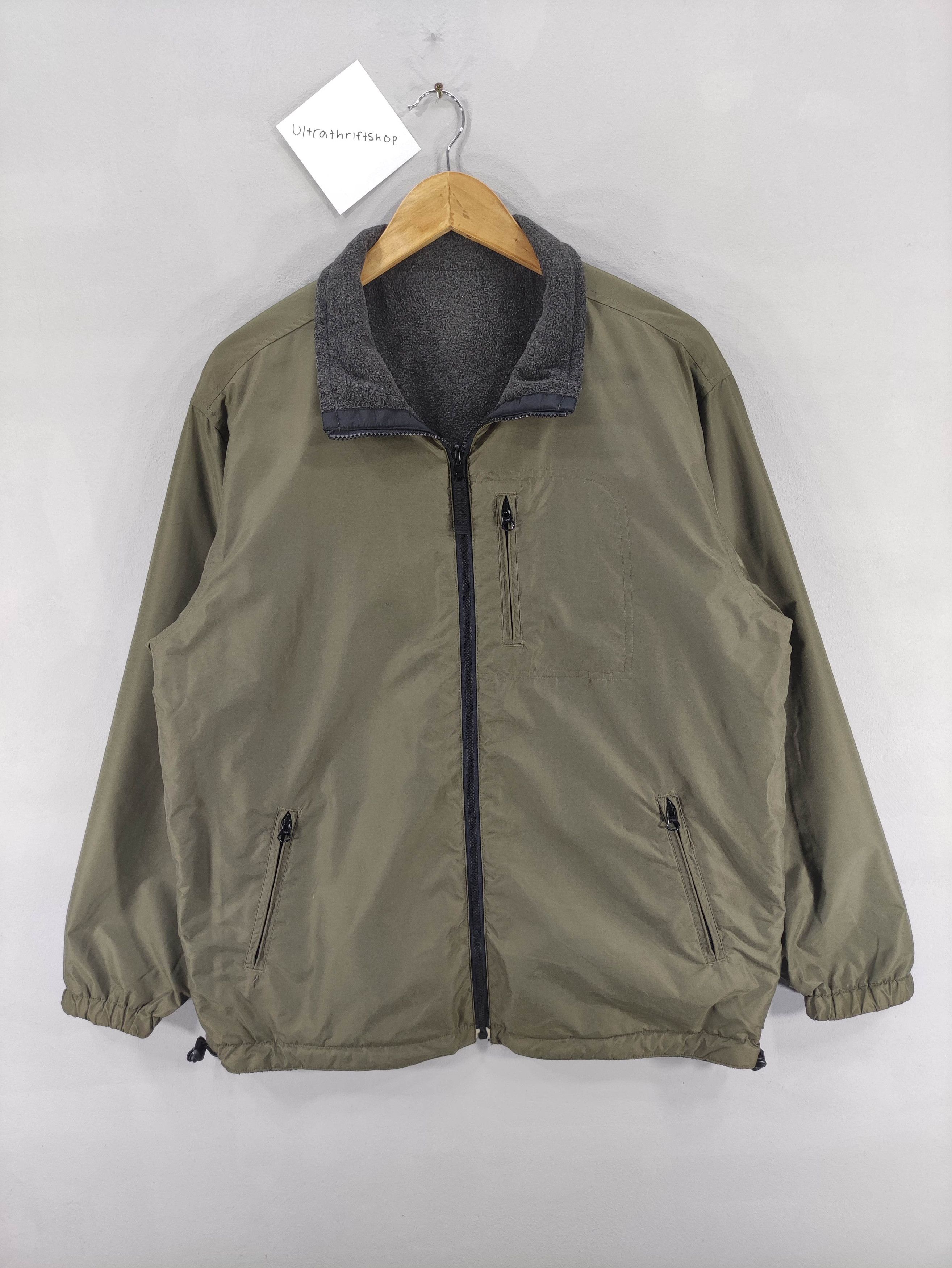 Uniqlo Vintage 90s Uniqlo Fleece Reversible Jacket Size US L / EU 52-54 / 3 - 6 Thumbnail