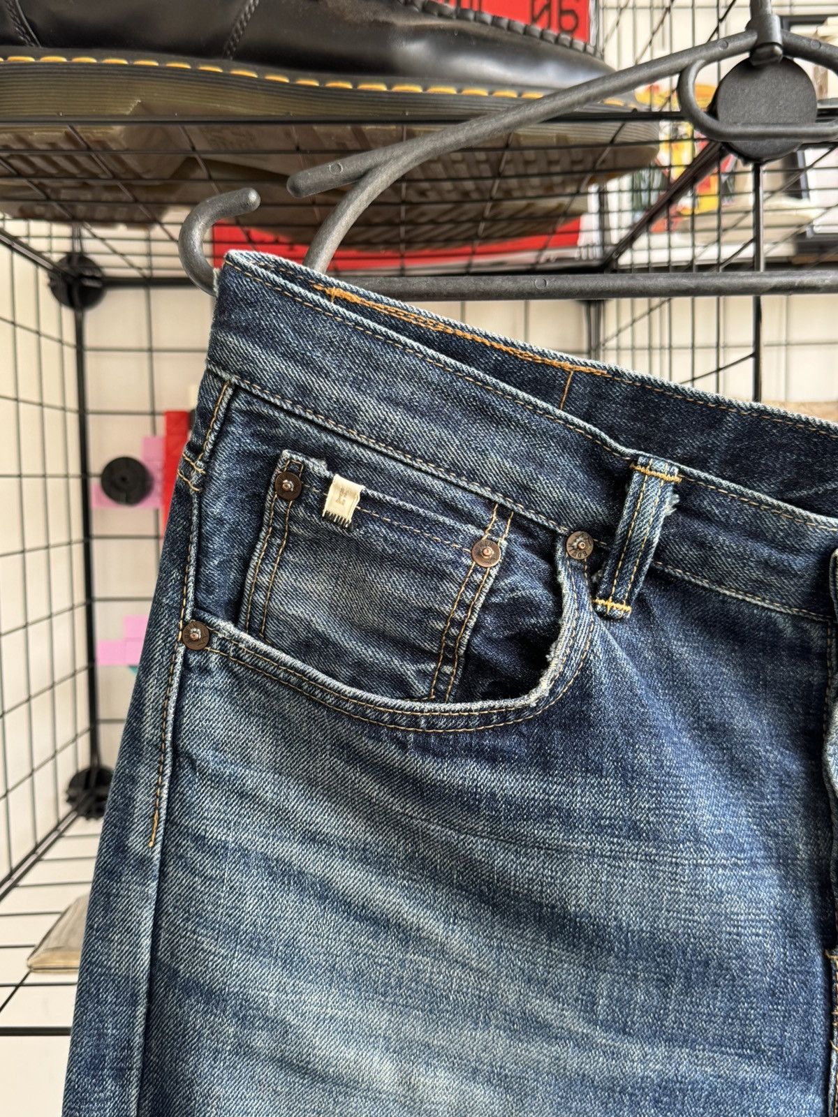 Edwin Vintage Edwin Selvedge Japan Denim Jeans Size US 30 / EU 46 - 2 Thumbnail