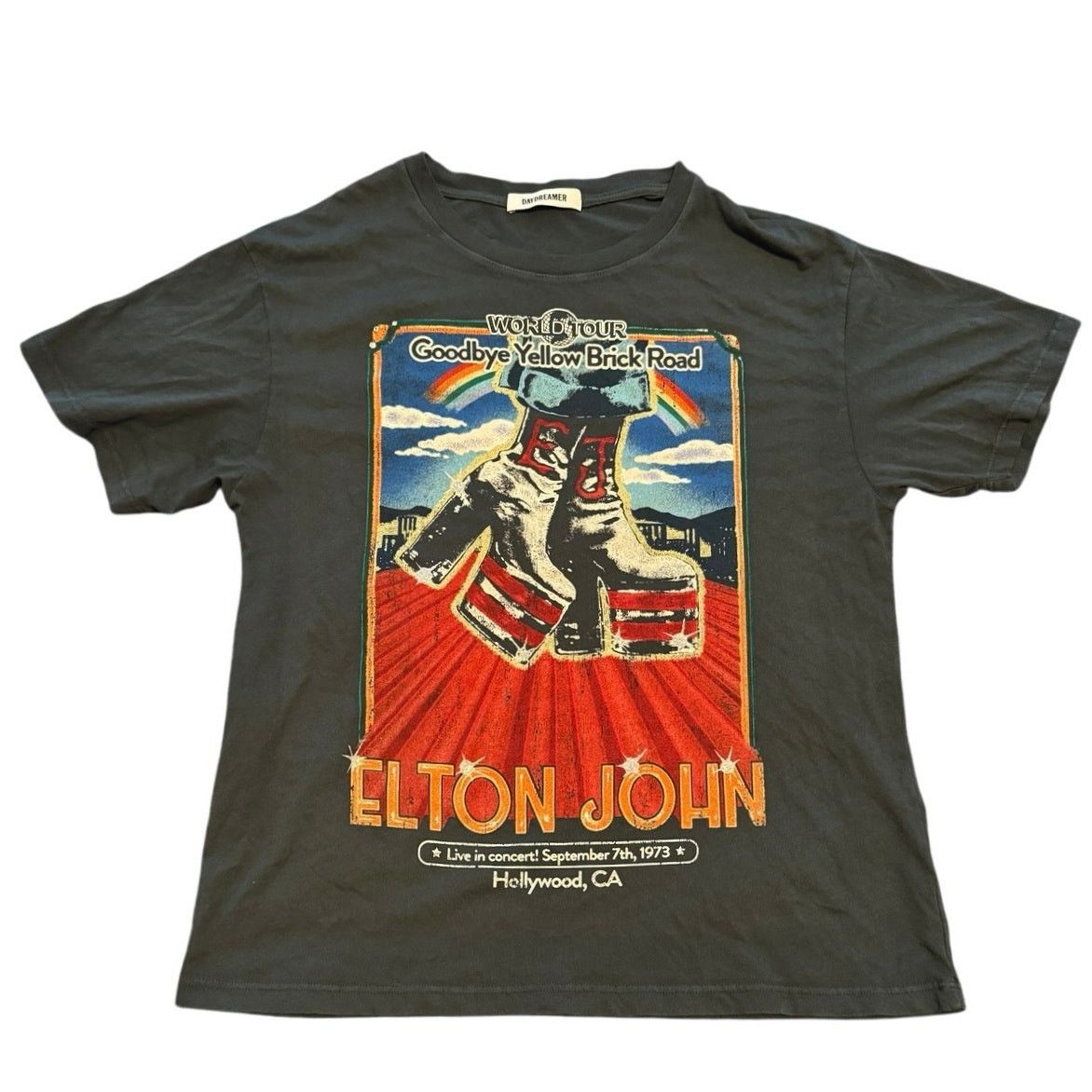 Daydreamer DAYDREAMER Elton John Hollywood Boots Boyfriend Tee Size S Size S / US 4 / IT 40 - 9 Thumbnail