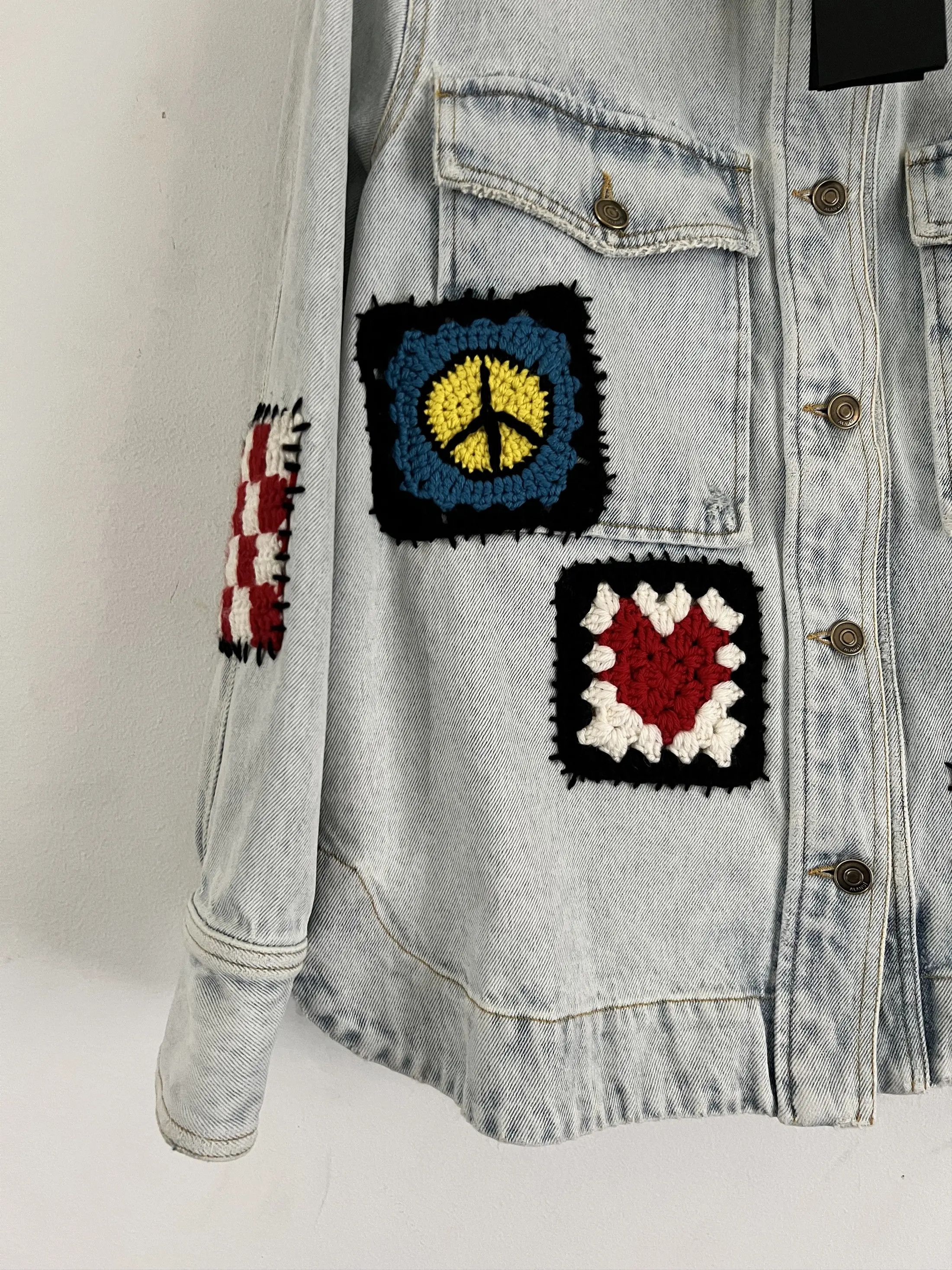 Alanui Alanui Northern Vibes Denim Jacket Size US S / EU 44-46 / 1 - 7 Thumbnail