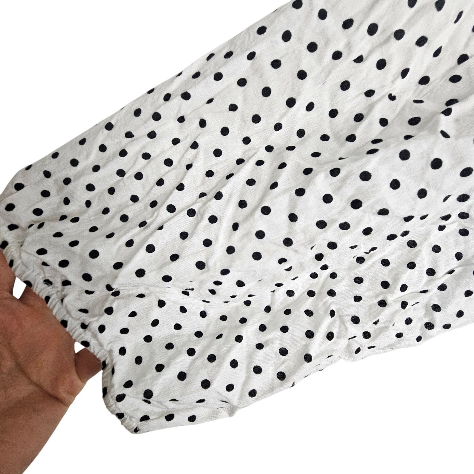 Corridor Torrid Slub Polka Dot Button Front Top Plus Size 4X Classic Size 4XL / US 24-26 - 5 Thumbnail