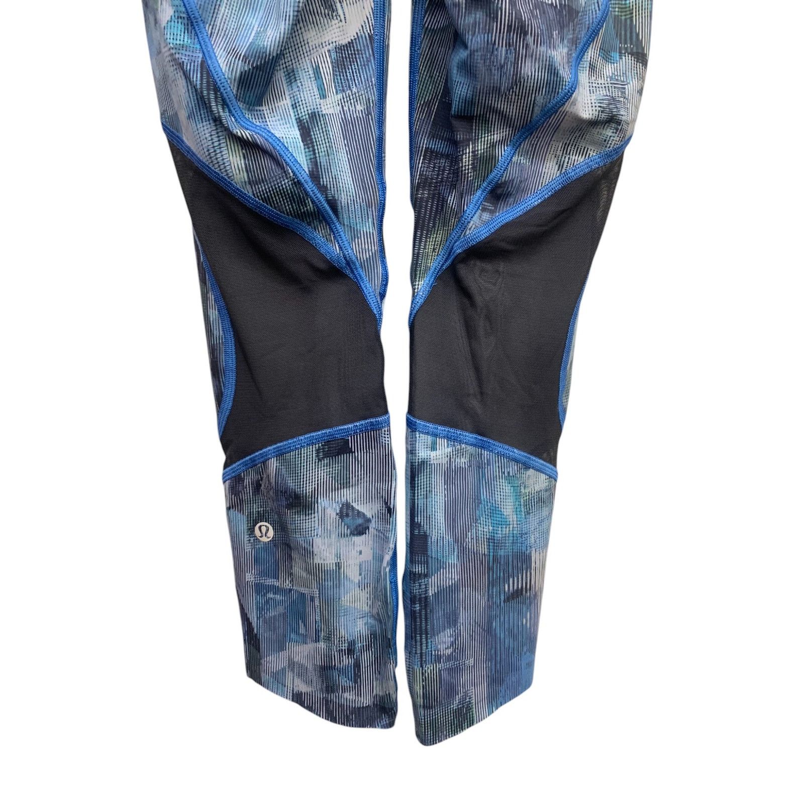Lululemon Lululemon On Pace Crop *21" Sun Dazed Multi Blue SZ 2 Size 26" / US 2 / IT 38 - 10 Thumbnail