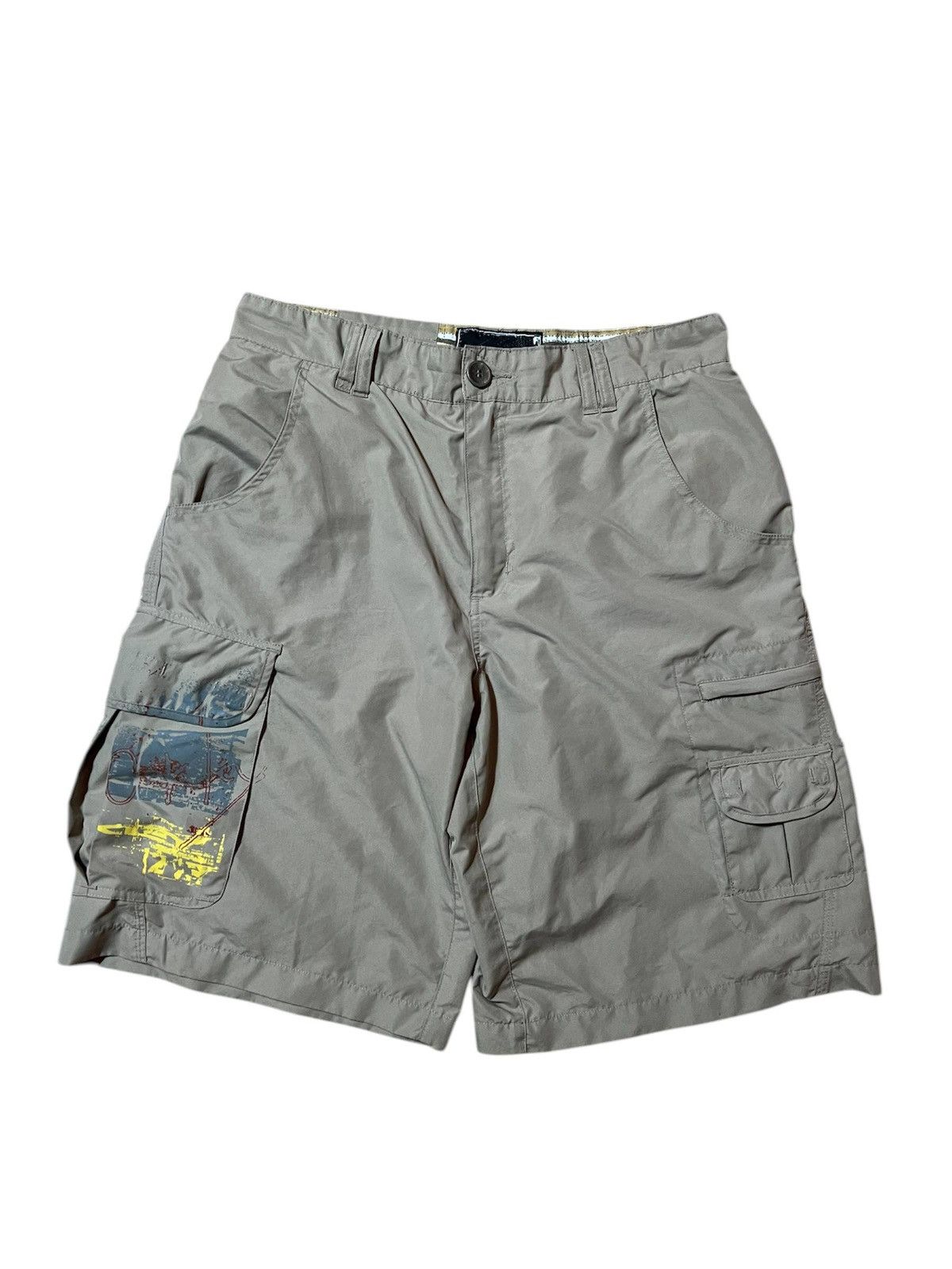 Oakley Oakley Vintage Cargo Shorts Utility Tech Beige Size 33 Size US 33 - 1 Thumbnail
