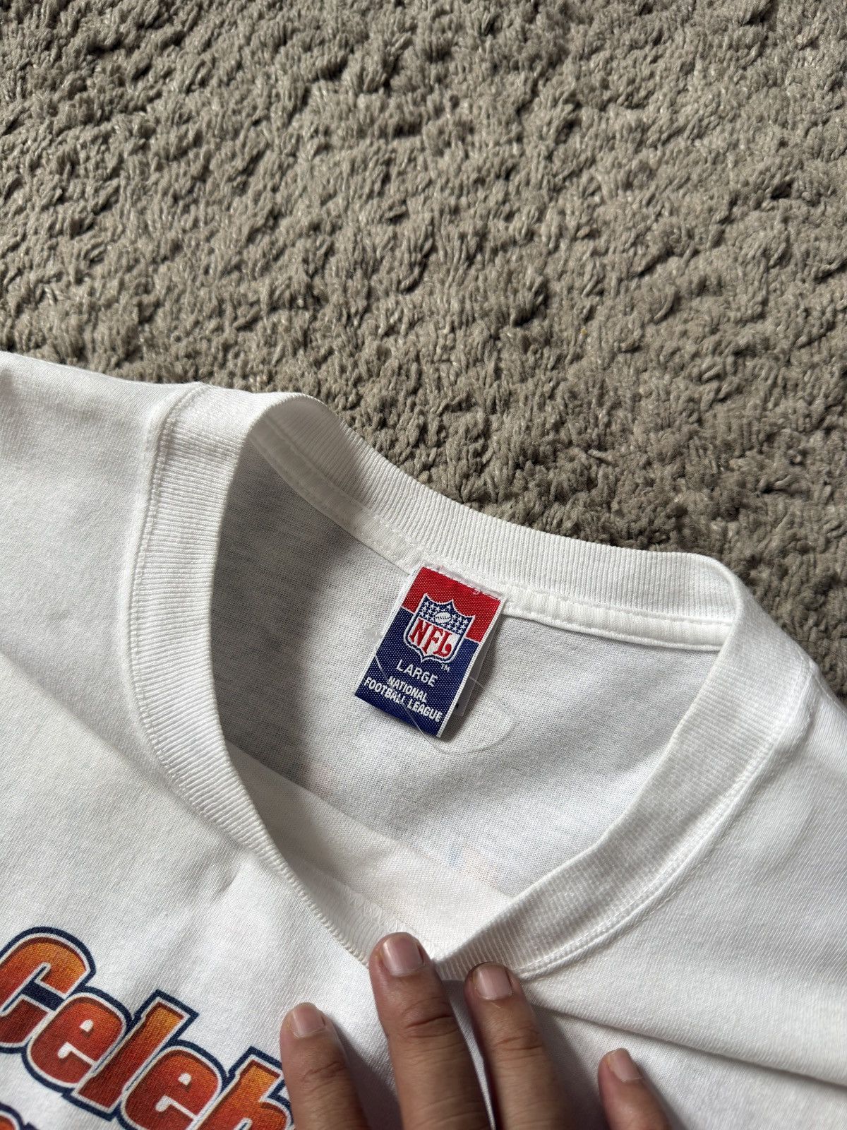 NFL Vintage NFL Aniversarry T Shirt Made In USA Size US L / EU 52-54 / 3 - 4 Thumbnail