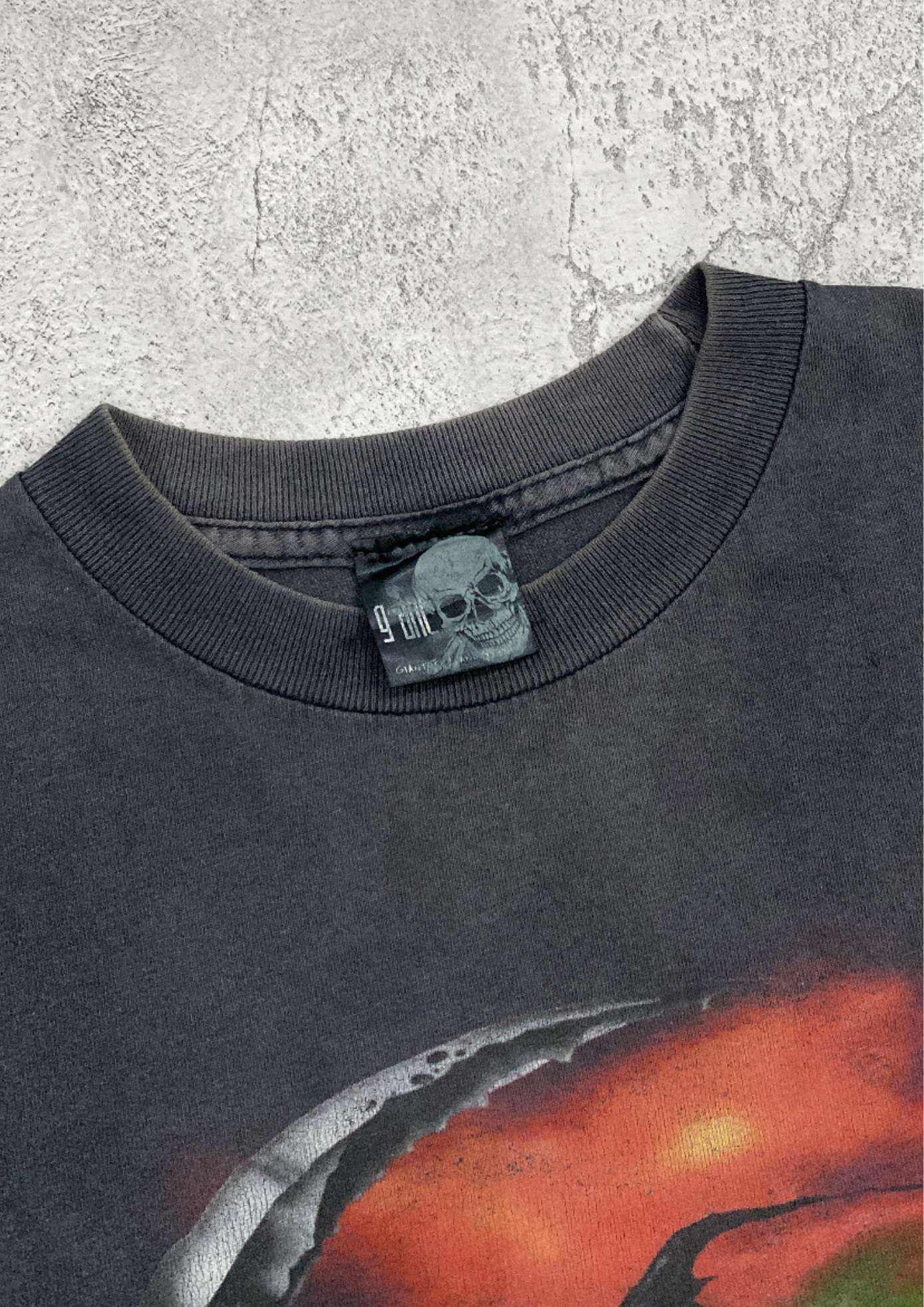 Band Tees Vintage Disturbed Sun Faded Black Band Tee Size US XL / EU 56 / 4 - 4 Thumbnail