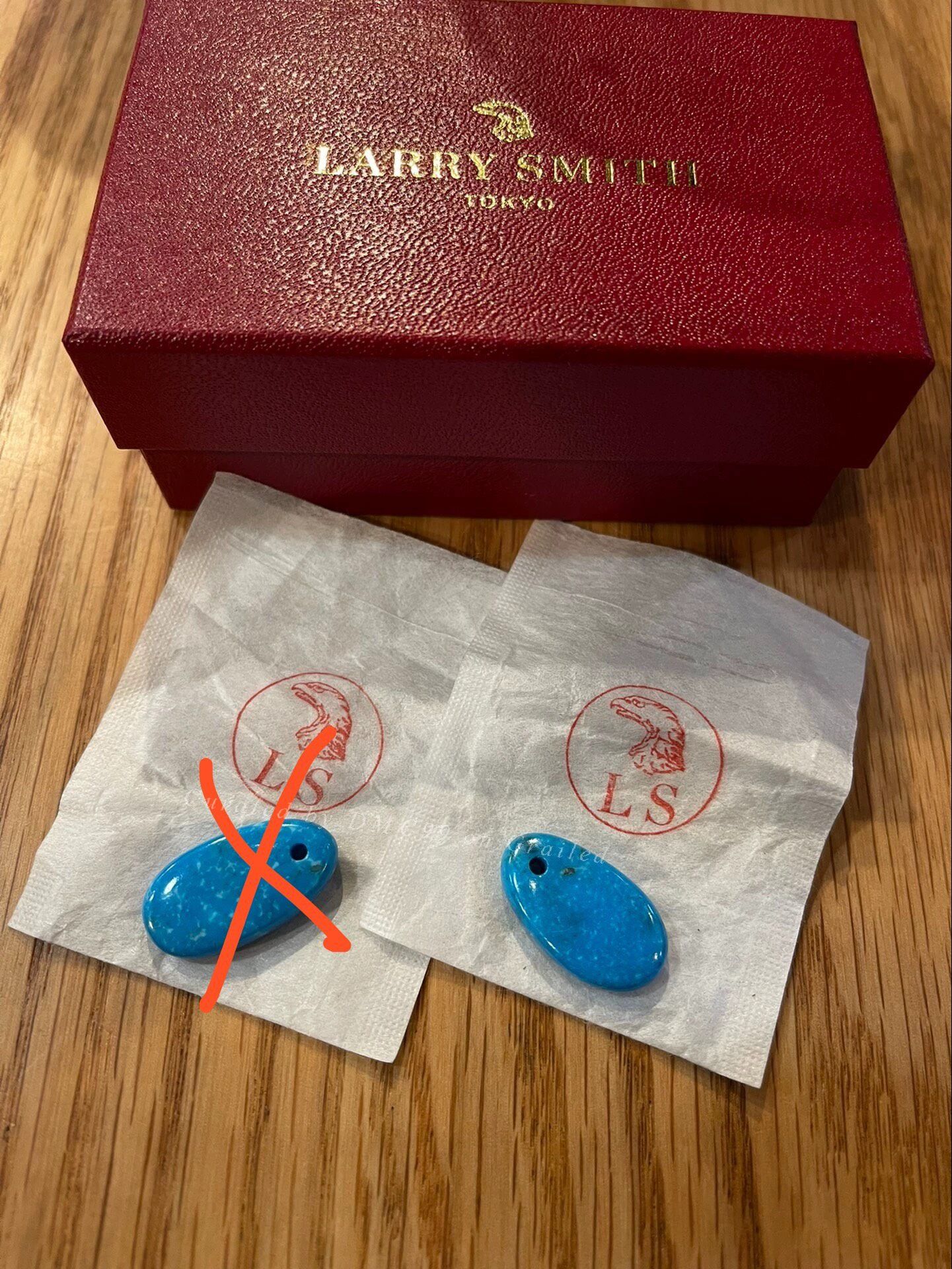 Larry Smith Larry Smith Large Turquoise Item Size ONE SIZE - 1 Thumbnail
