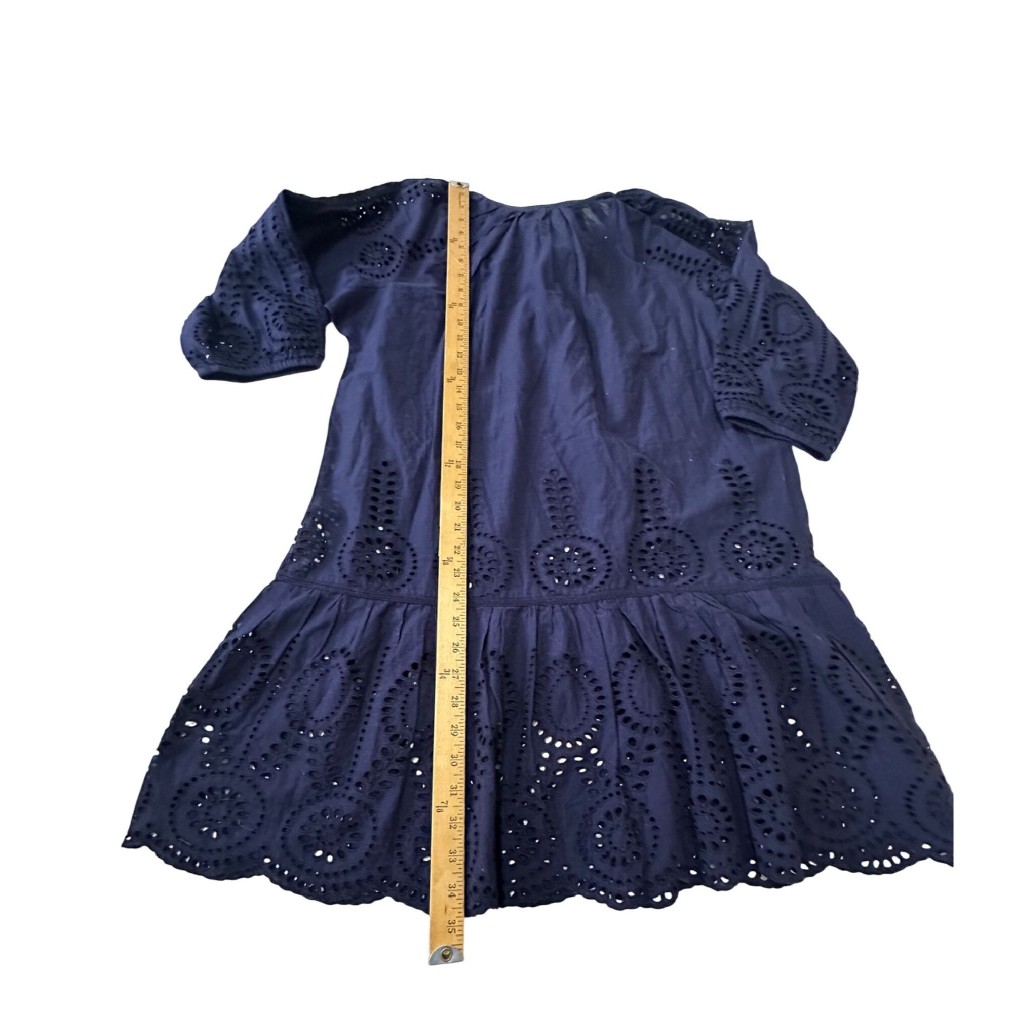 Other Melissa Odabash Ashley Eyelet Cotton Mini Dress, S NWT Size S / US 4 / IT 40 - 17 Thumbnail