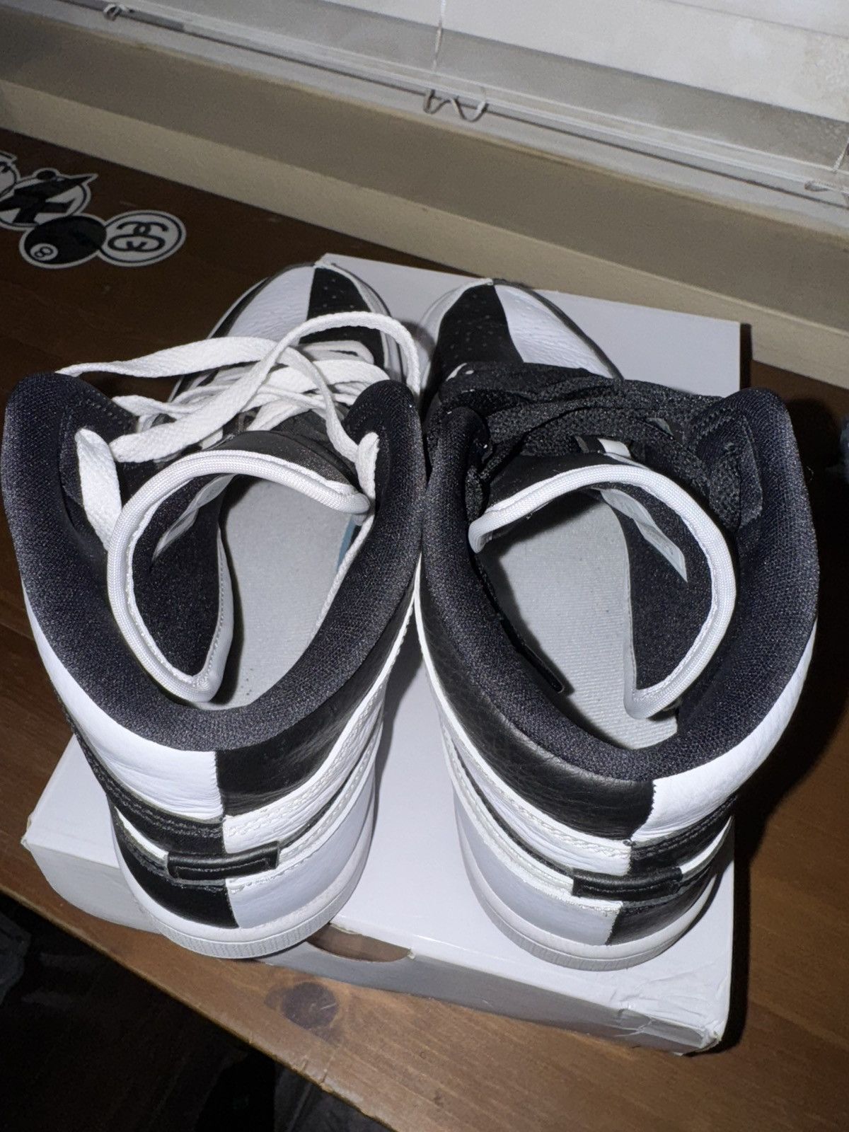 Nike Jordan 1 Mid Split - 10w/8.5m - Used but CLEAN! Size US 10 / IT 40 - 6 Thumbnail