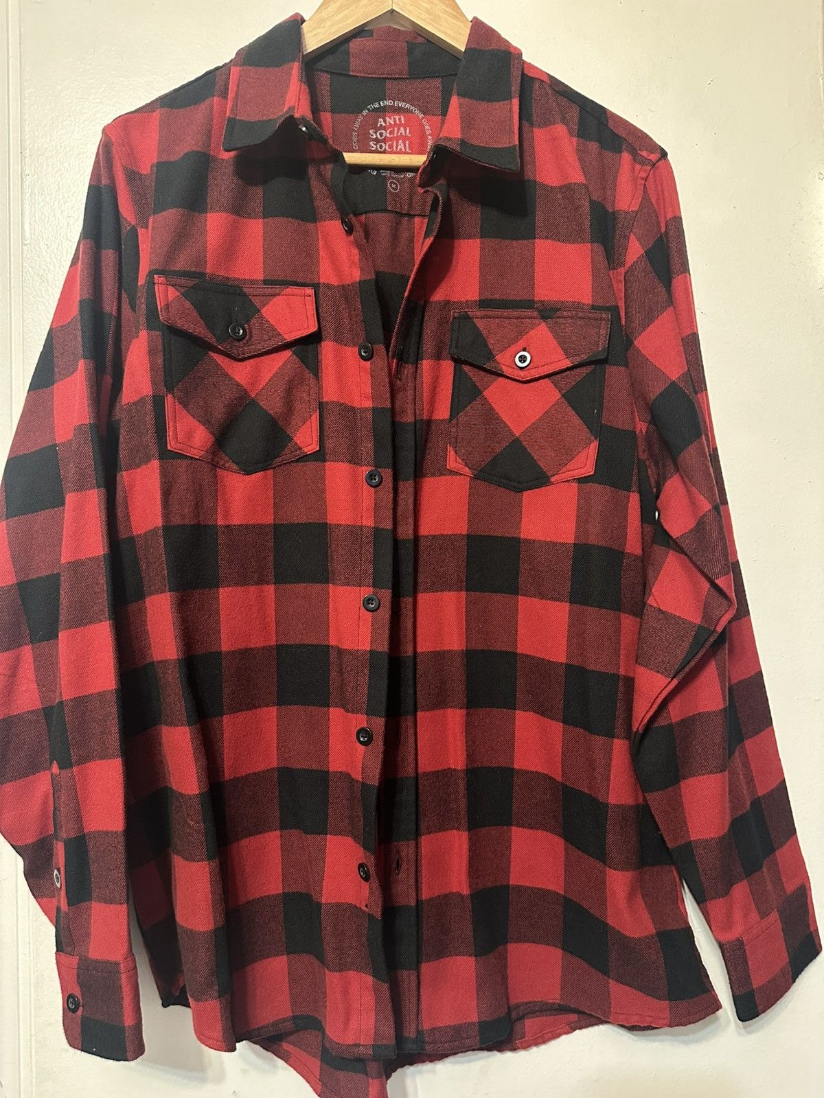 Anti Social Social Club Anti social social club flannel Size US M / EU 48-50 / 2 - 1 Thumbnail