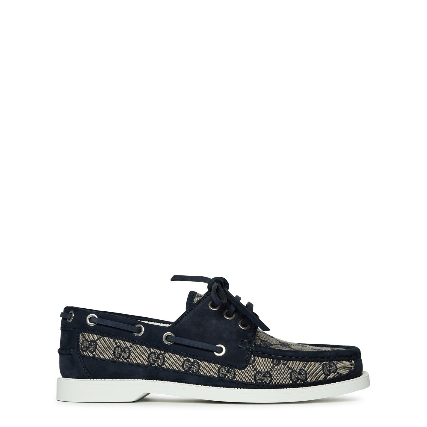 Gucci GUCCI Original Gg Lace-Up Loafers Size US 8 / EU 41 - 1 Thumbnail