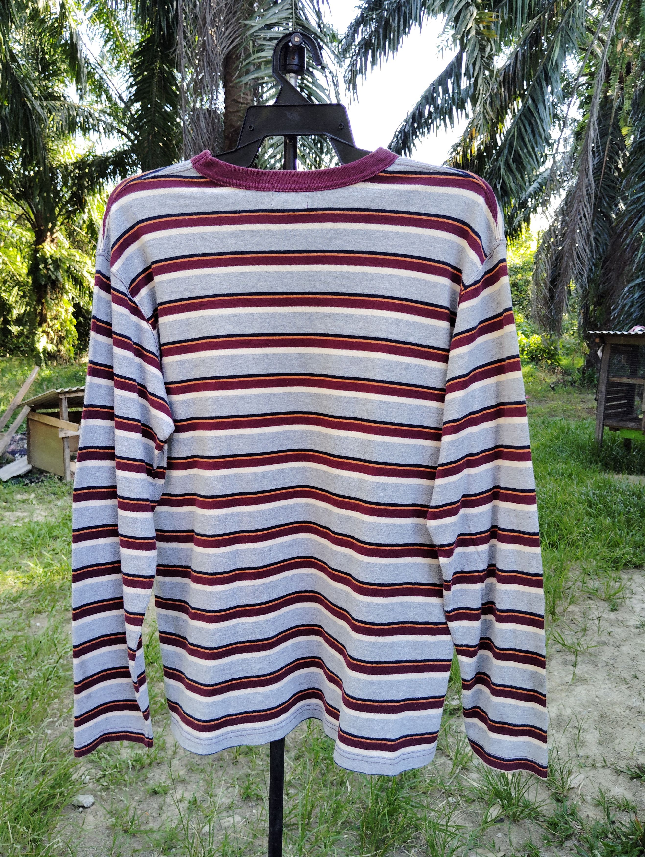 Beams Plus × Tornado Mart BEAMS JAPAN STRIPE SHIRT Size US L / EU 52-54 / 3 - 2 Thumbnail