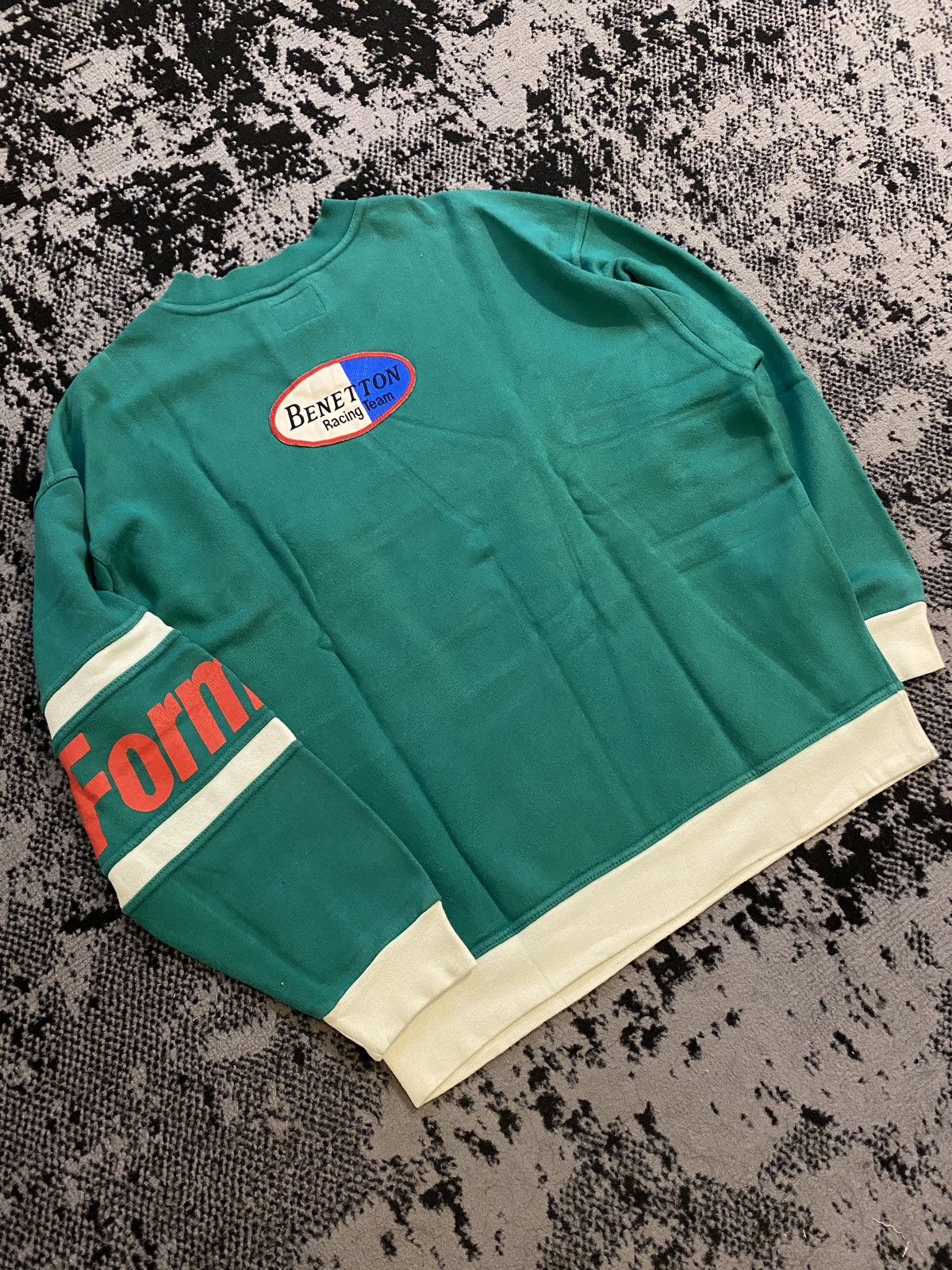 United Colors Of Benetton United Colors of Benetton Patchwork Printed Sweatshirts Size US M / EU 48-50 / 2 - 12 Thumbnail