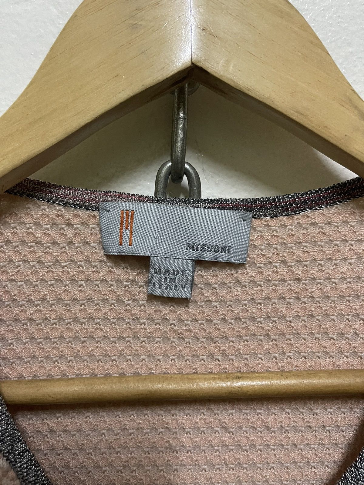 Missoni × Vintage Missoni Long Sleeve V Neck Italy Size XS / US 0-2 / IT 36-38 - 7 Thumbnail