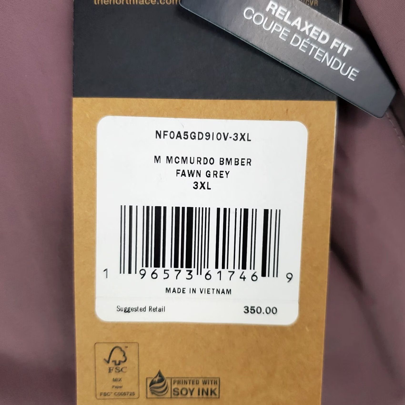 The North Face The North Face McMurdo 600 Down Jacket 3XL Mens Pink Waterproof Windproof DryVent Bomber Coat Parka Winter Ski Hoodie Size US XXL / EU 58 / 5 - 4 Thumbnail