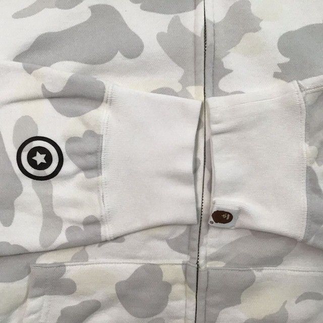 Bape 💫Glow in the dark💫 BAPE city camo ape head full zip hoodie Size US XL / EU 56 / 4 - 8 Thumbnail