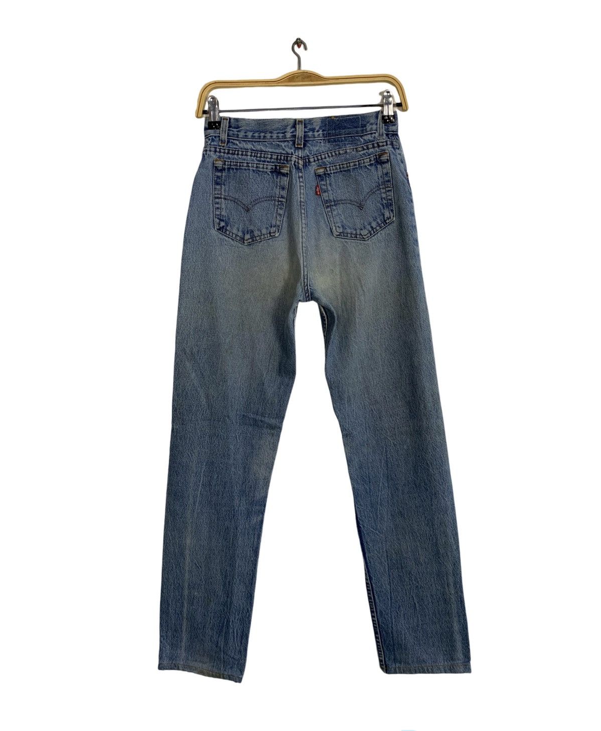 Levi's 80s 90s Levi’s Strauss 701 Indigo Denim Jeans Buttonfly Size 26" / US 2 / IT 38 - 1 Thumbnail