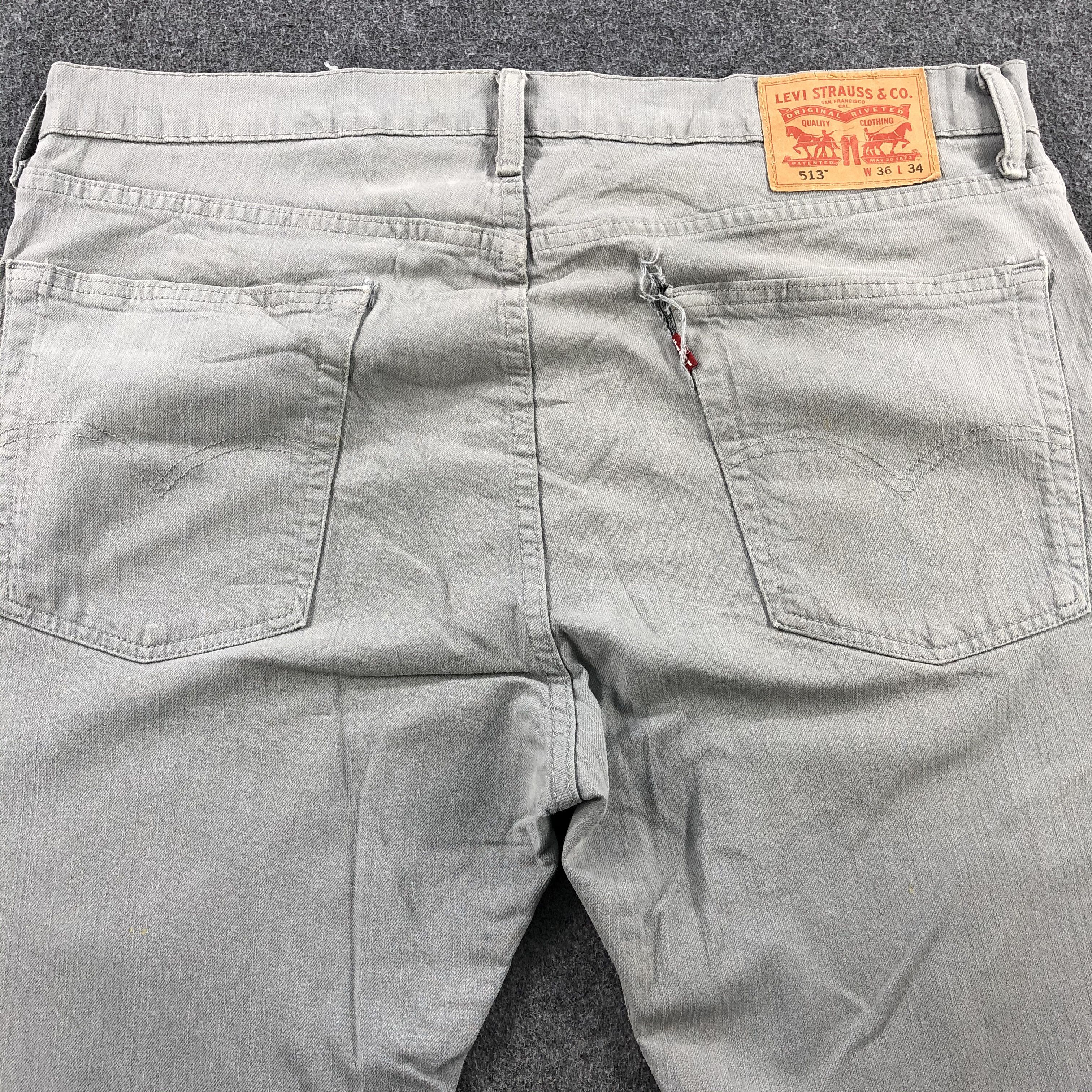 Levi's × Vintage Vintage Light Wash Levis 513 Jeans-JM1806 Size US 39 - 4 Thumbnail