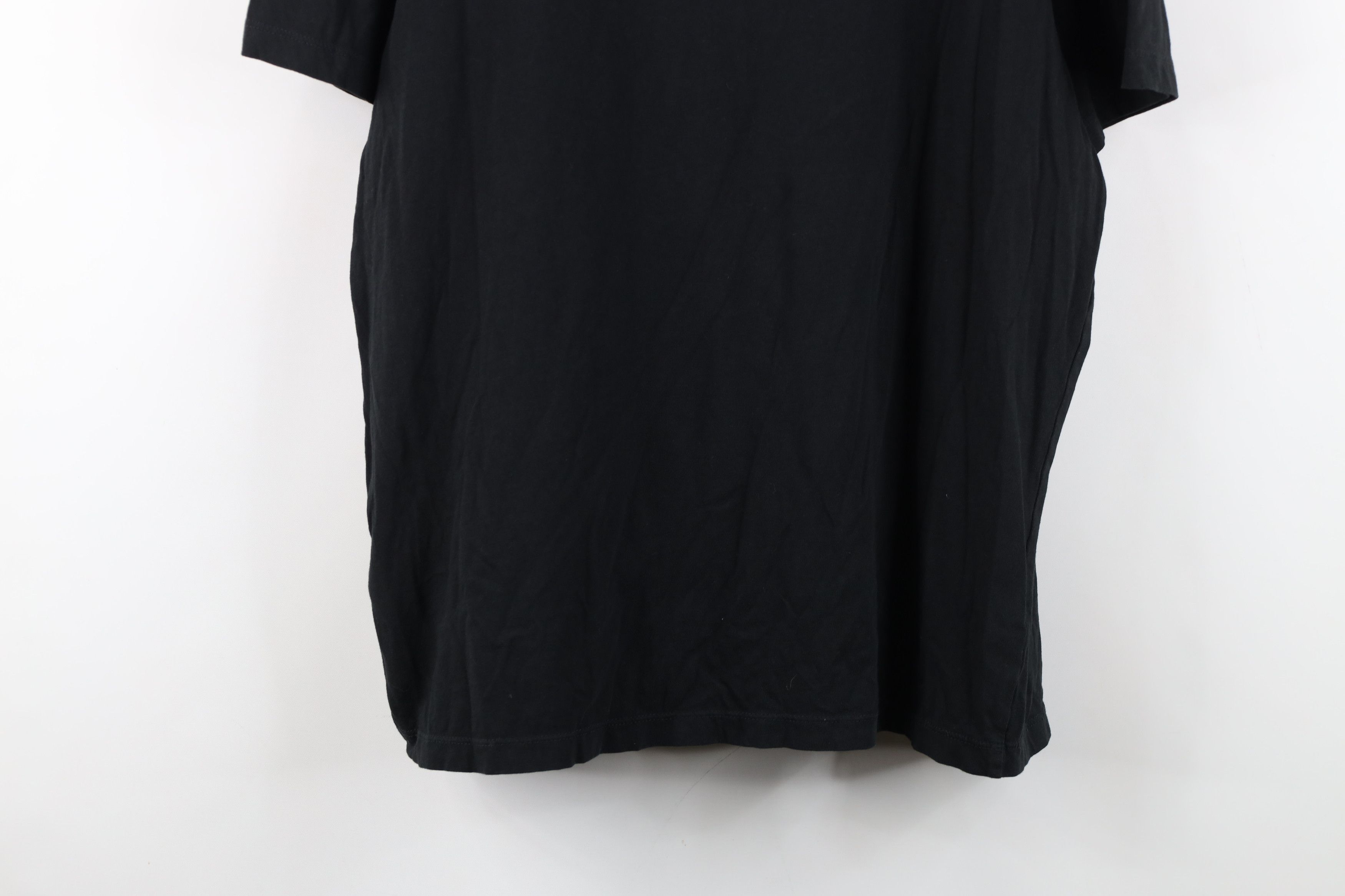 J.Crew J Crew Blank Cotton Knit Short Sleeve V-Neck T-Shirt Black Size US L / EU 52-54 / 3 - 14 Thumbnail
