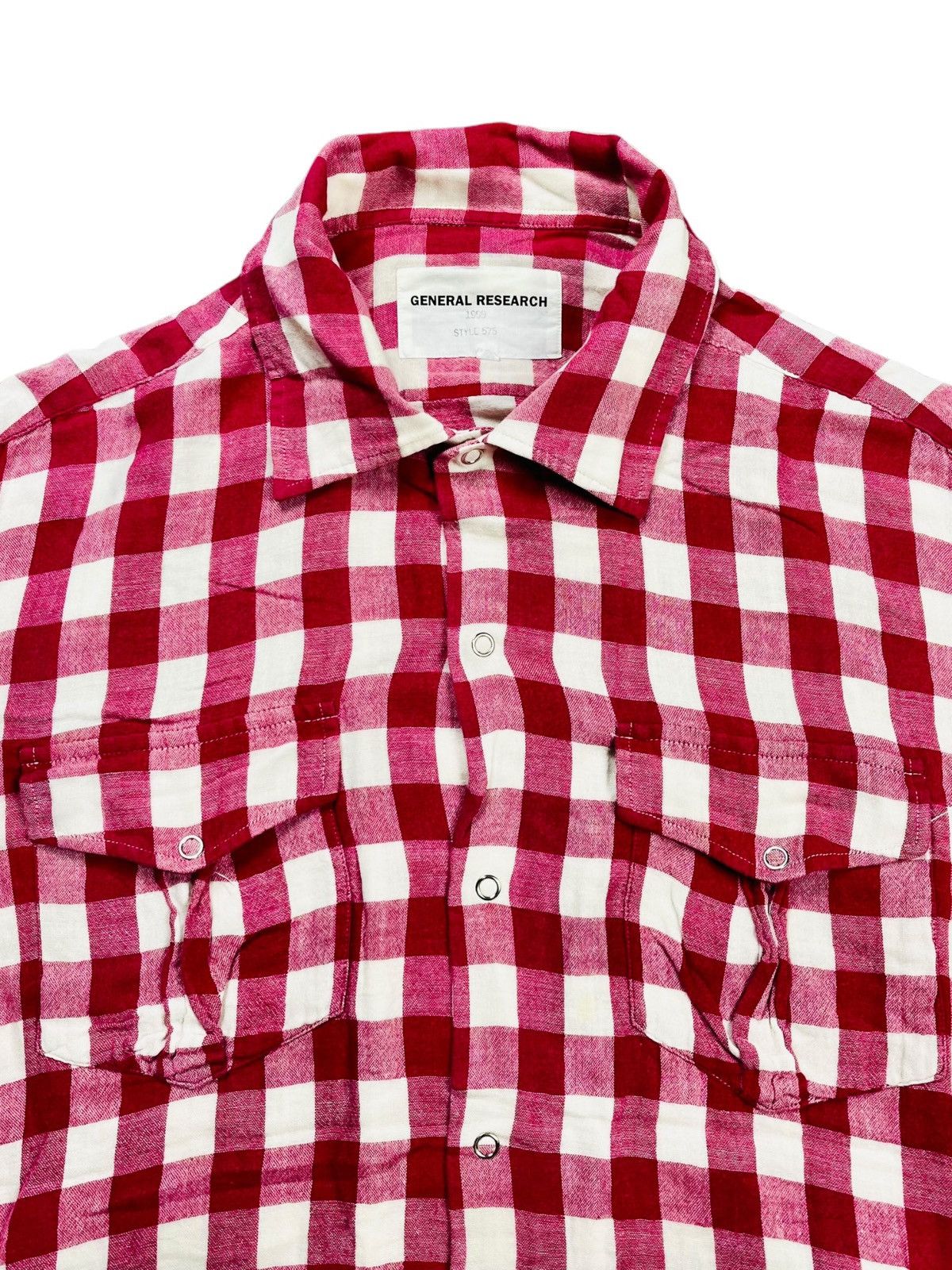 Final Home 1999 General Research Flanel Shir Size US M / EU 48-50 / 2 - 3 Thumbnail