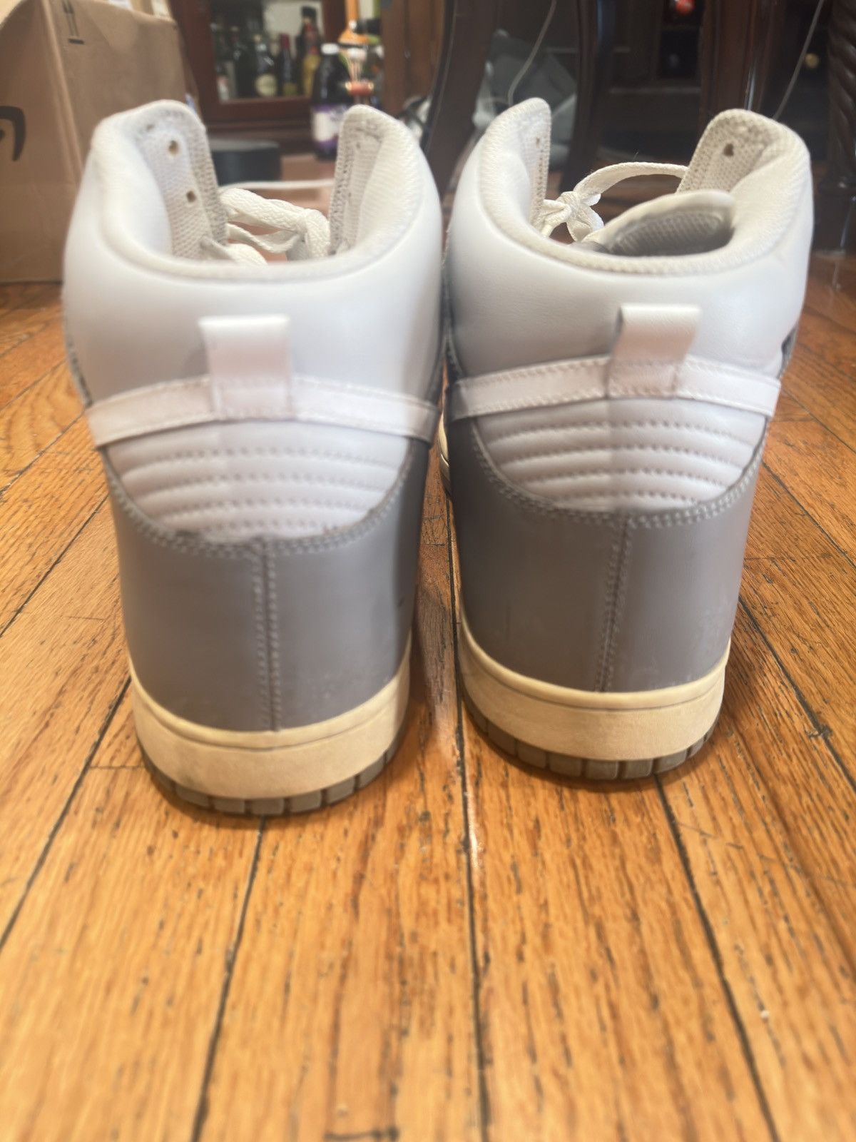 Nike 2008 neutral grey Nike dunks Size US 14 / EU 47 - 4 Thumbnail