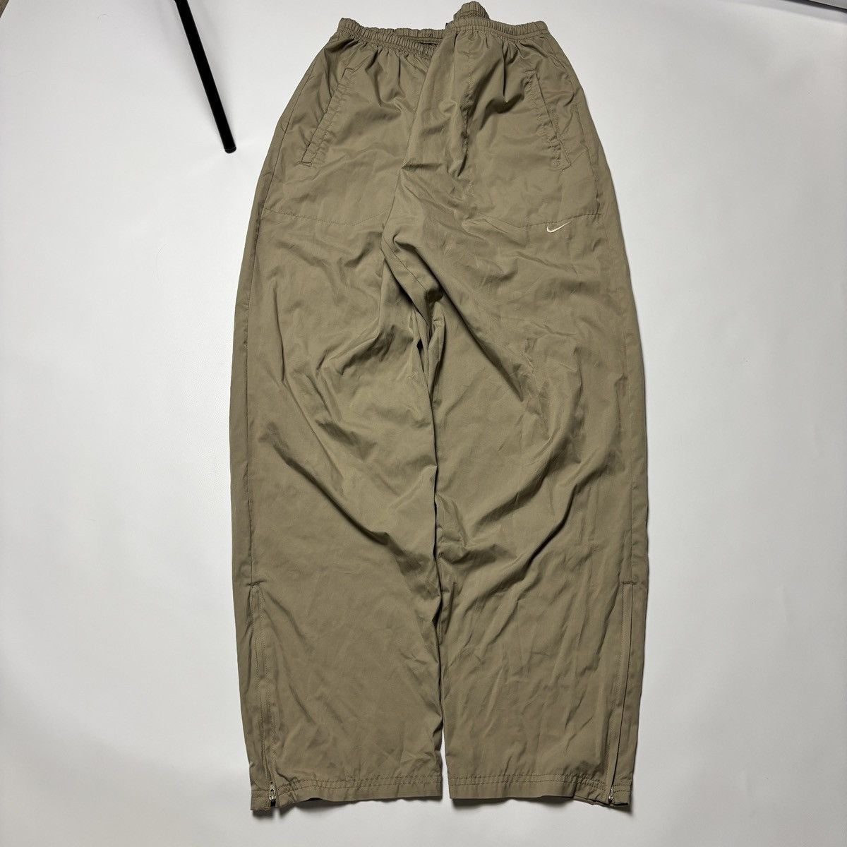 Nike × Vintage CRAZY VINTAGE NYLON NIKE TRACK PANTS Size US 32 / EU 48 - 1 Thumbnail