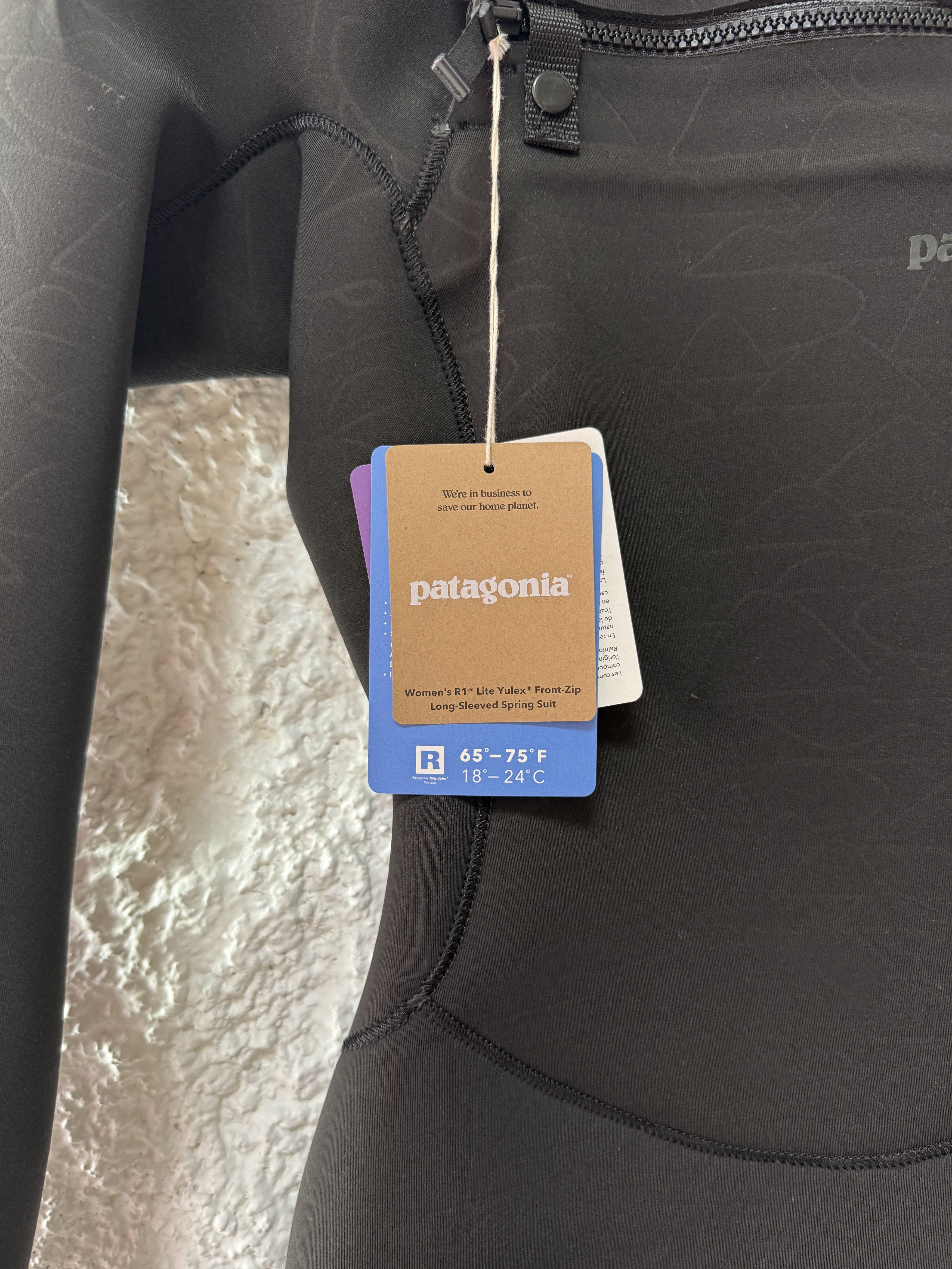 Patagonia W's R1 LITE YULEX FZ Spring WetSuit Sleeves Short Bodysuit Size M / US 6-8 / IT 42-44 - 6 Thumbnail