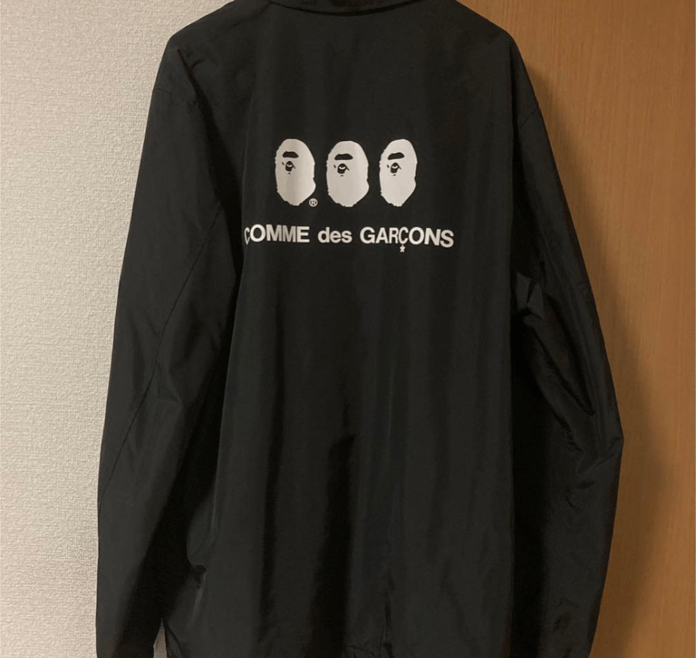 Comme des Garcons COMME des GARCONS × A BATHING APE Coach Jacket Size US XL / EU 56 / 4 - 3 Thumbnail