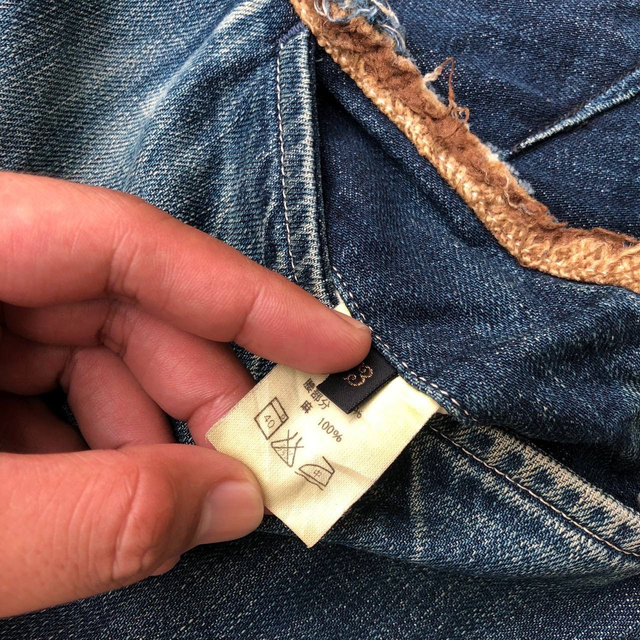 Kapital Kountry Distressed Kapital Clown Denim Kapital Jeans Destroyed Style Size US 31 - 12 Thumbnail