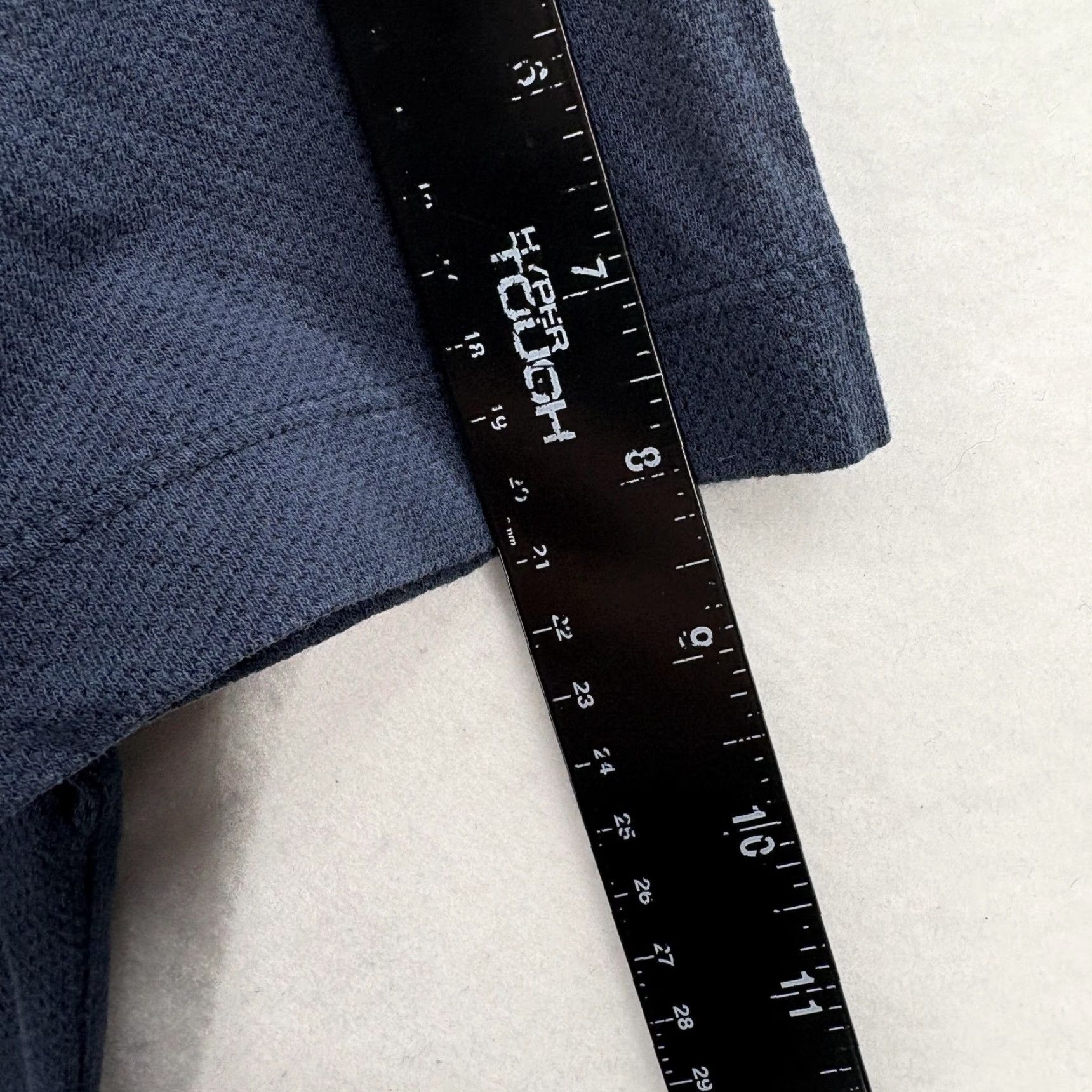 Vintage Mack Weldon Polo Shirt Mens M Blue Textured Pocket Stretch Tagless Casual Size US M / EU 48-50 / 2 - 7 Thumbnail