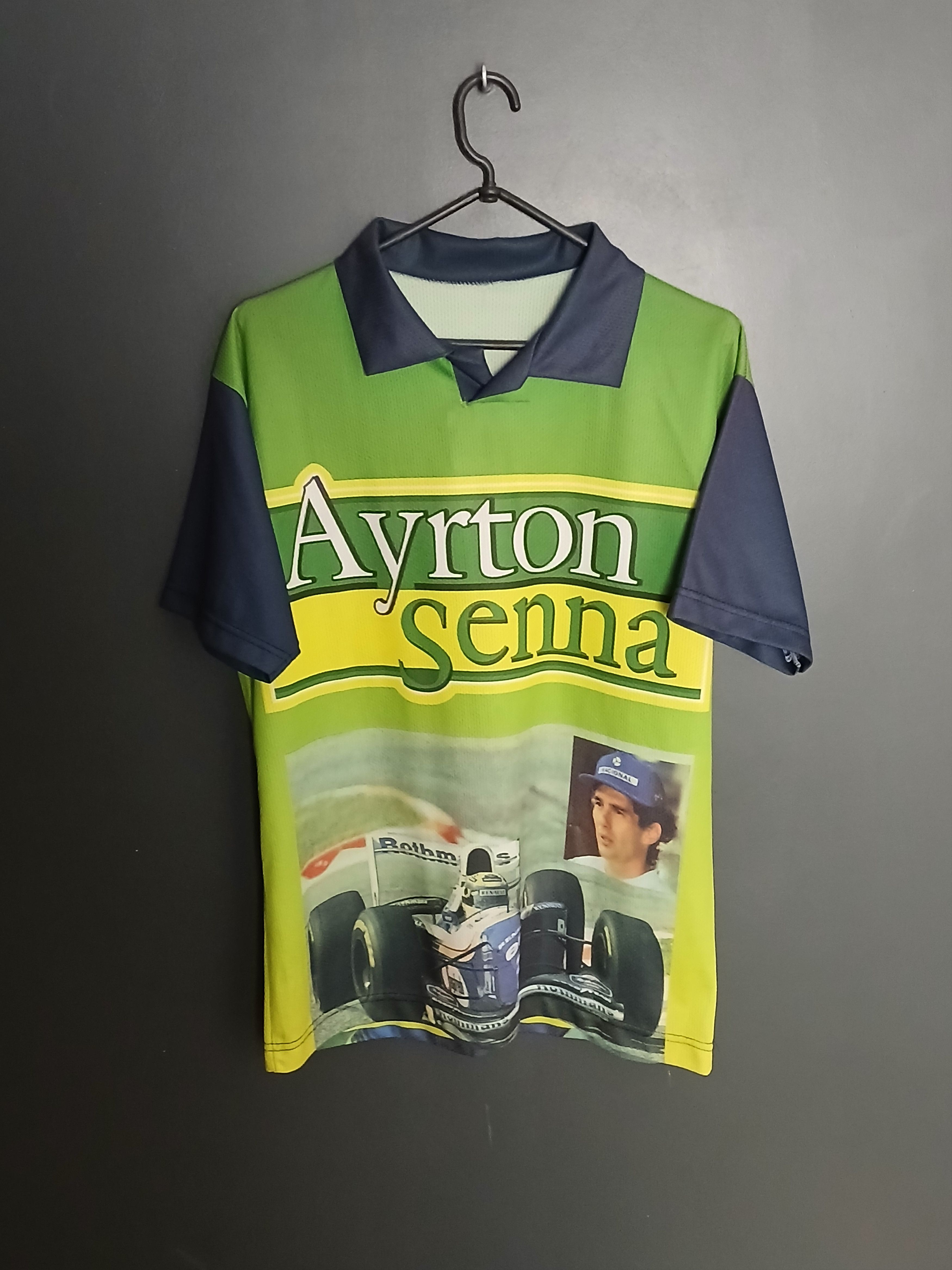 Formula 1 Ayrton Senna F1 Racing T-Shirt Size US M / EU 48-50 / 2 - 1 Thumbnail