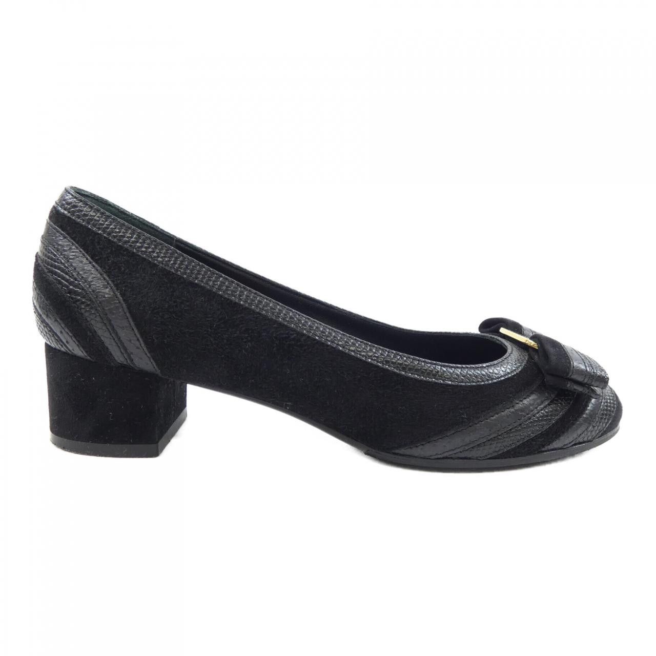 Salvatore Ferragamo Salvatore Ferragamo Salvatore Ferragamo Leather Pumps Leather Shoes DUTY FREE for USA Size ONE SIZE - 1 Thumbnail