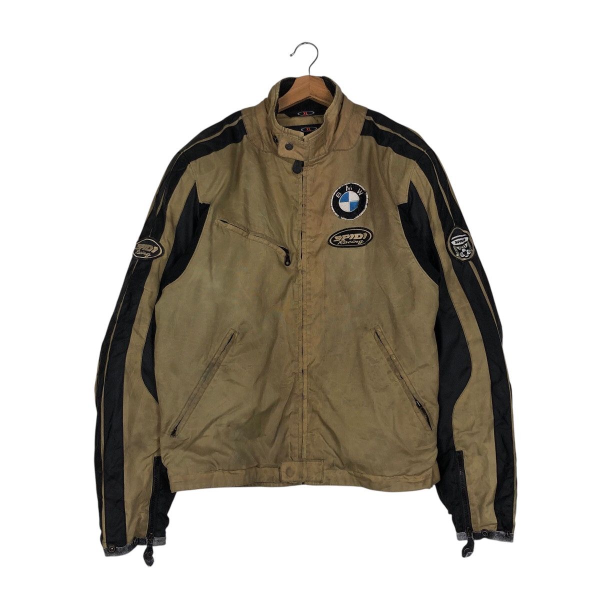 Hein Gericke 📌Vintage Spidi Racing Biker Jacket Bmw Patch Big Logo Size US XL / EU 56 / 4 - 2 Thumbnail