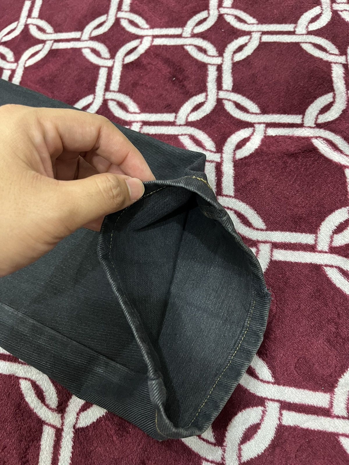 Marithe + Francois Girbaud Vintage Marithe Francois Girbaud MFG Black Faded Denim Size US 30 / EU 46 - 5 Thumbnail