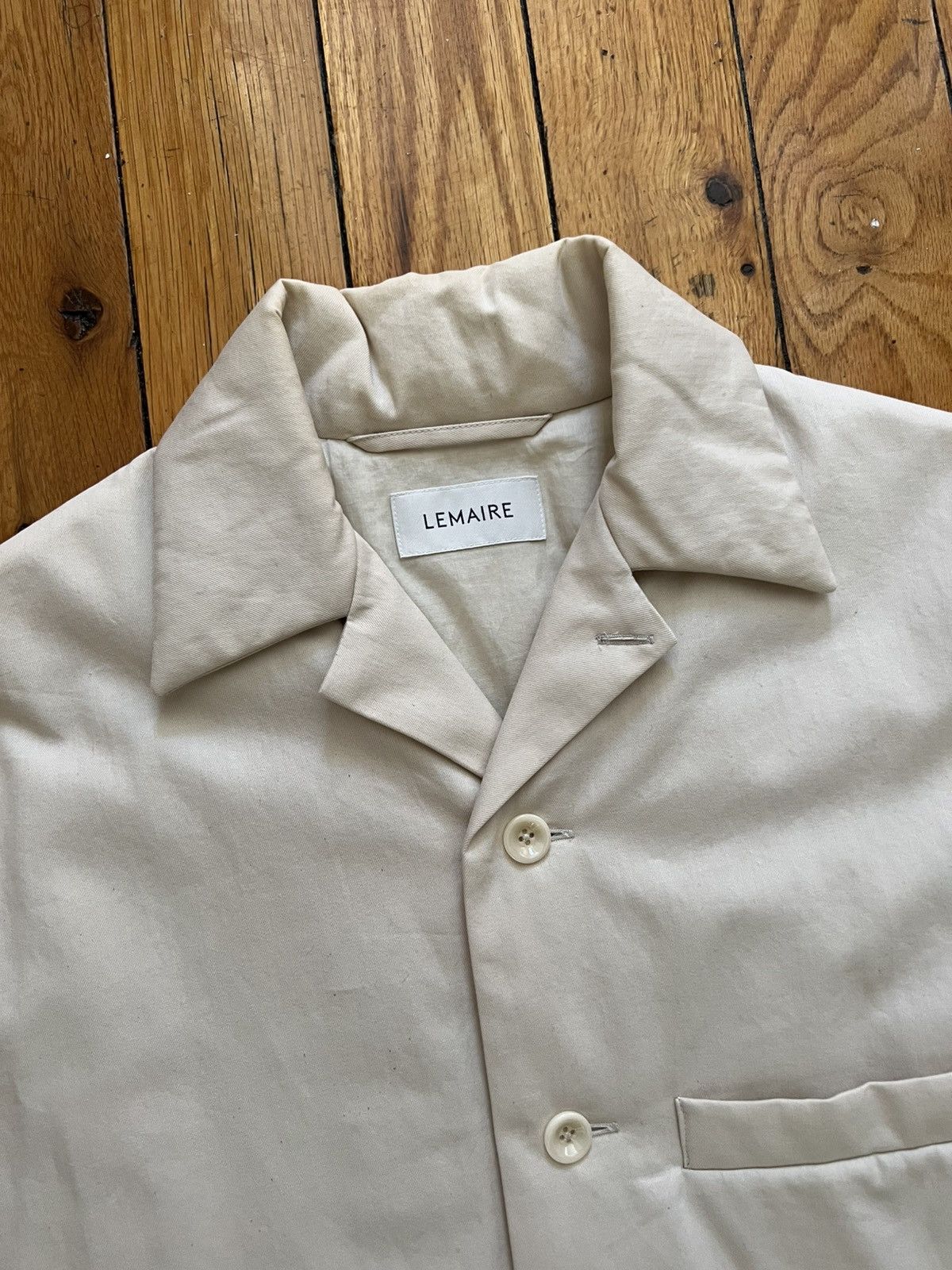 Lemaire Lemaire Wadded Overshirt / Shirt Jacket Size US S / EU 44-46 / 1 - 2 Thumbnail