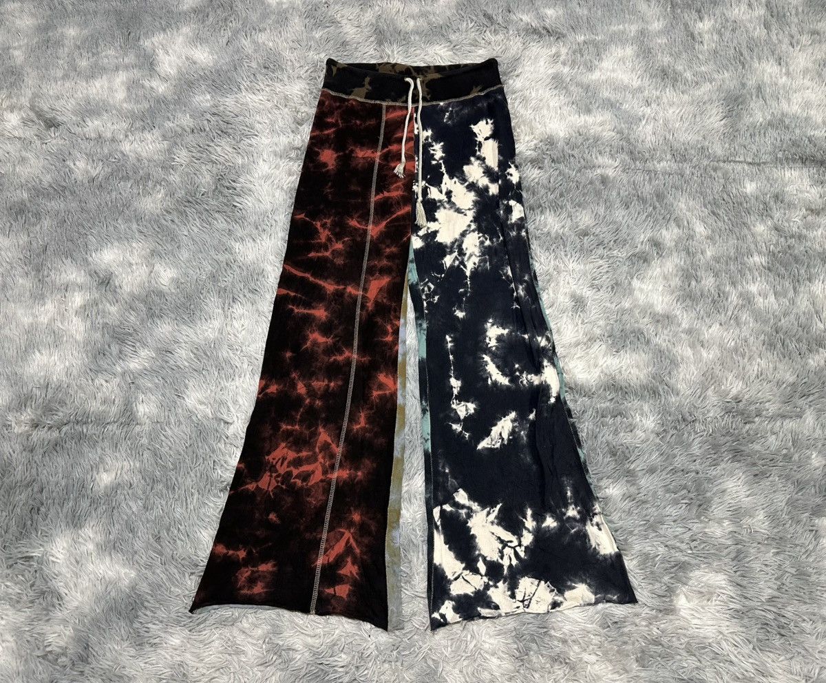 Le Grande Bleu (L.G.B.) 🔥Y2K Rare Archived L.G.B. Boxer Tie Dye Super Flared Pants Size US 30 / EU 46 - 7 Thumbnail