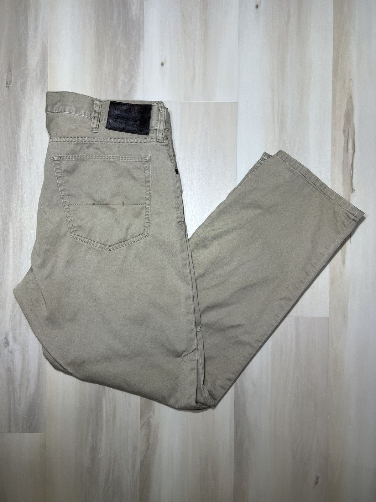 Polo Ralph Lauren Polo Ralph Lauren 650 Straight Fit 5 Pockets Chino 36x30 Size US 36 / EU 52 - 1 Thumbnail